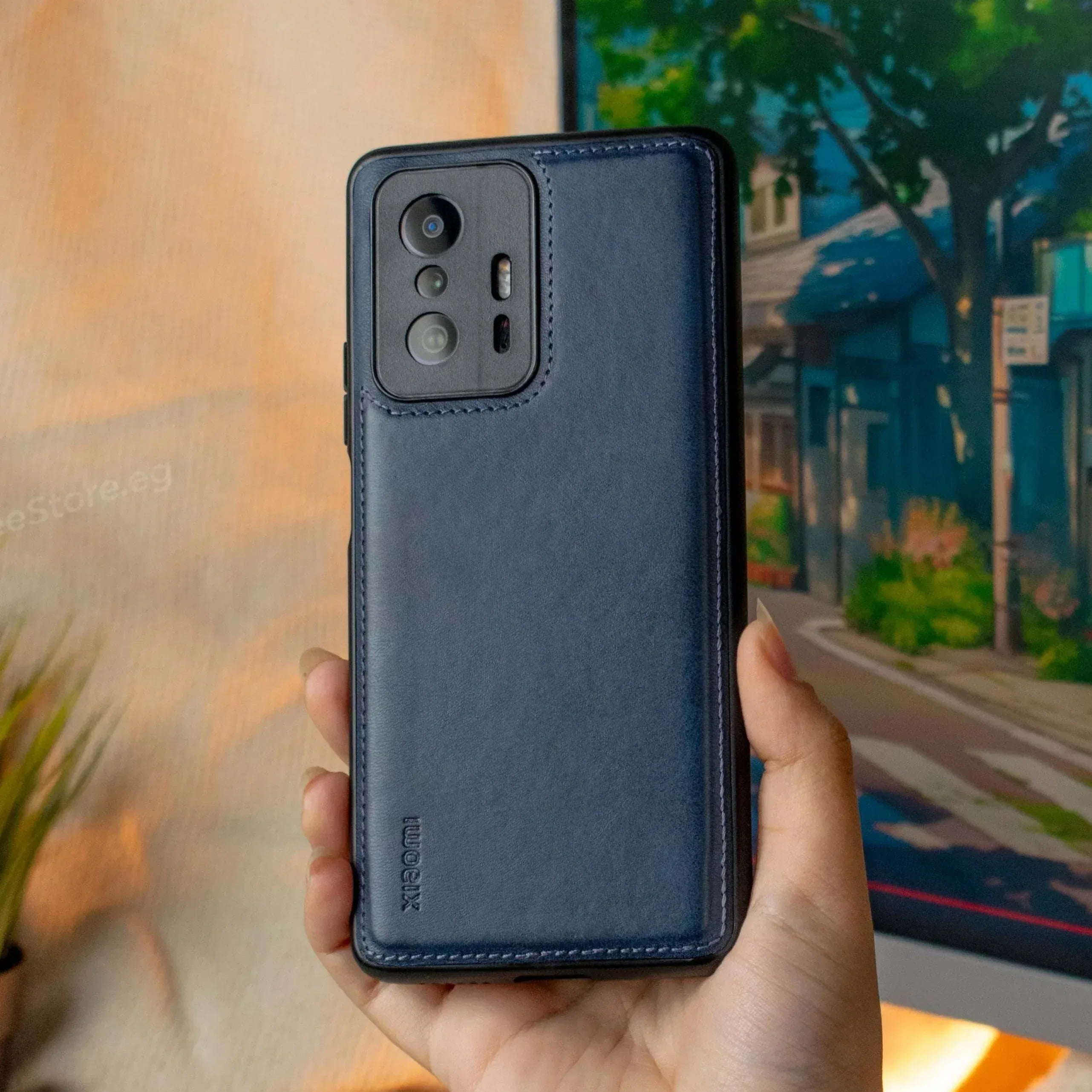 Cradle Leather Case Xiaomi Mi 11 T - Three