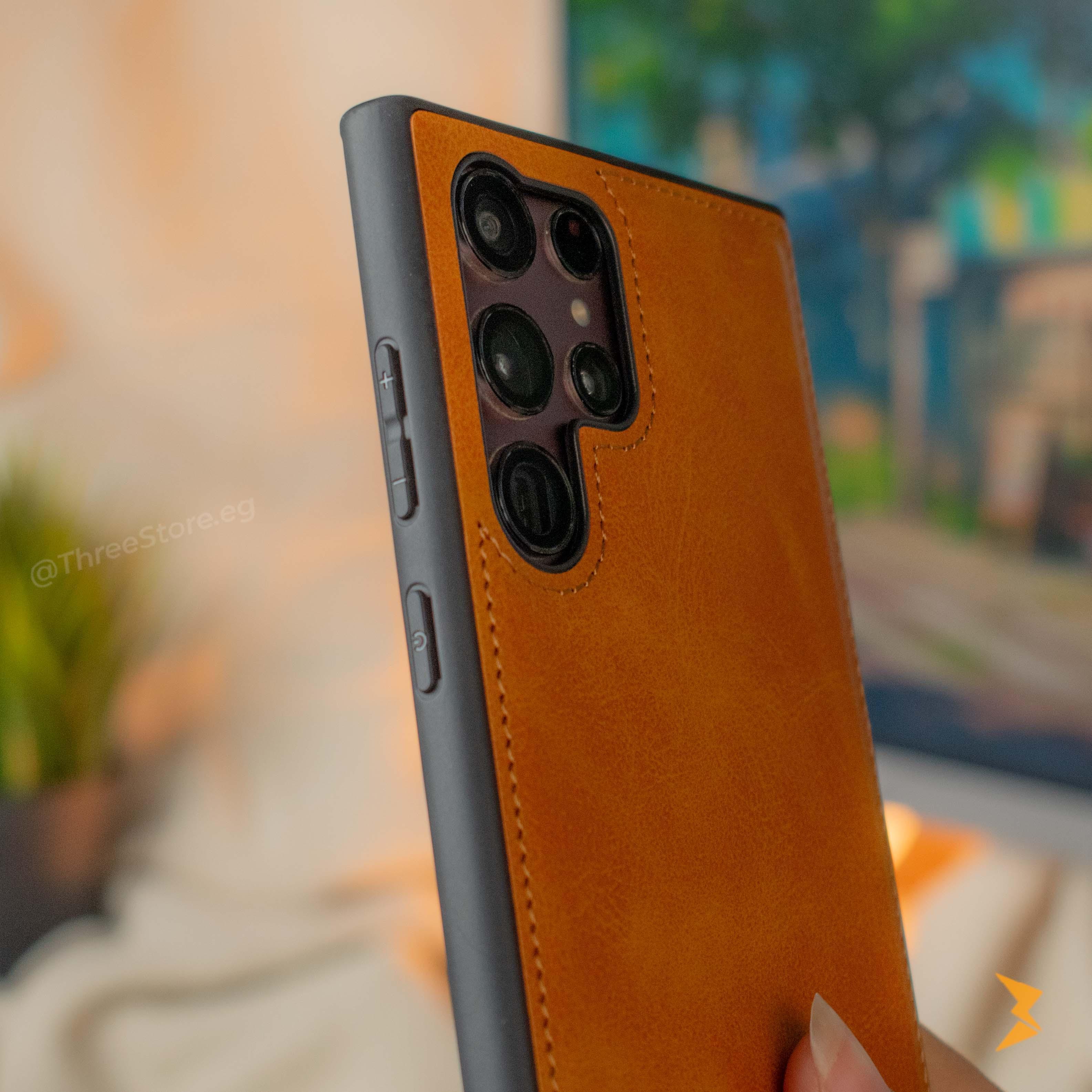 Cradle Leather Case Samsung S24 Ultra - Three