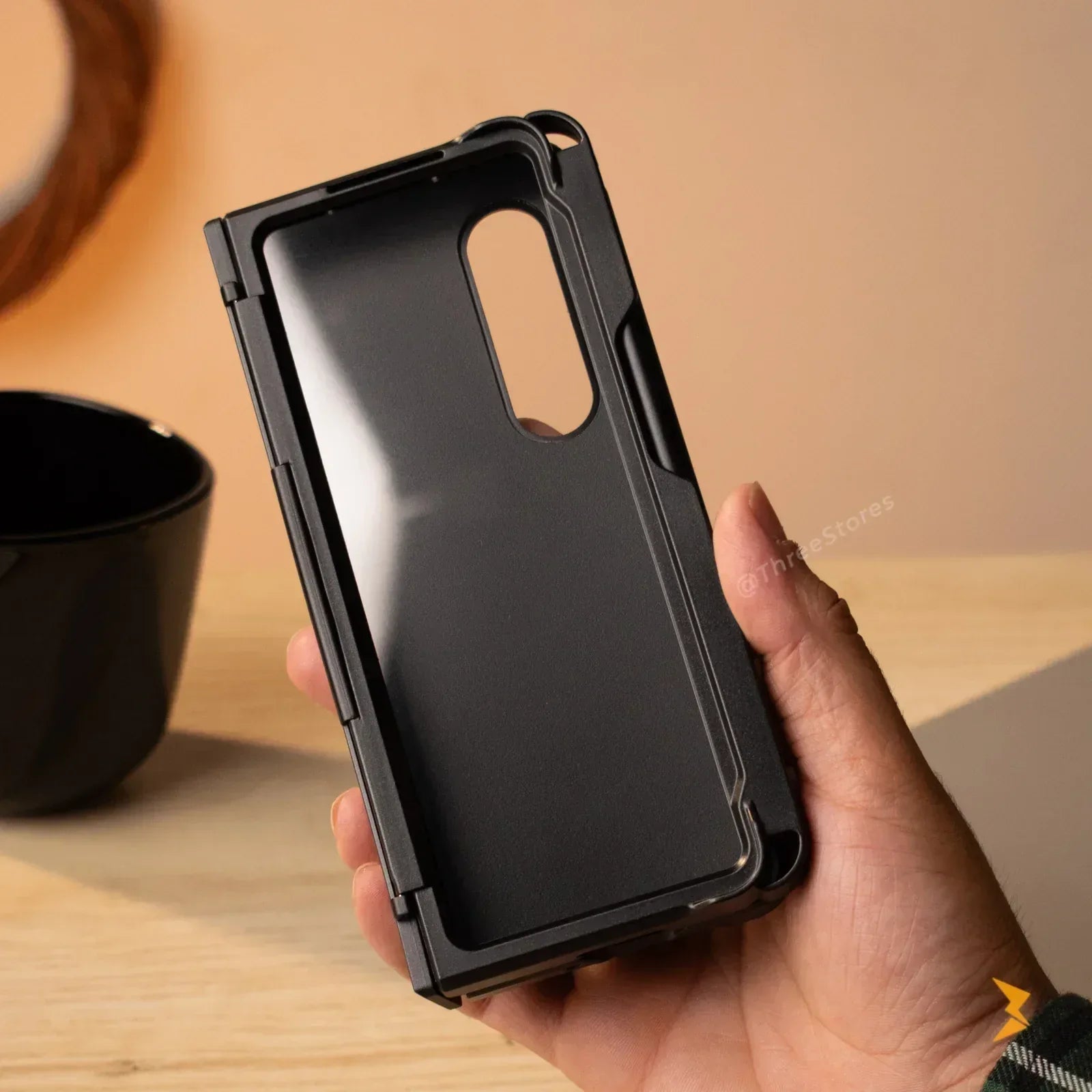 Armor Protection with Pen Case Samsung Z Fold 3 - Three