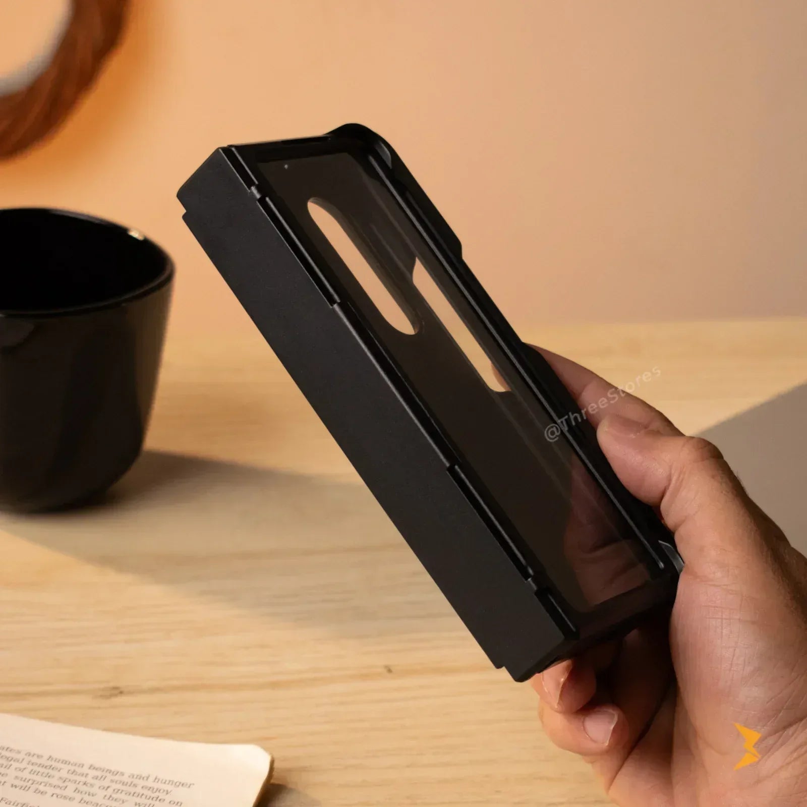 Armor Protection with Pen Case Samsung Z Fold 3 - Three