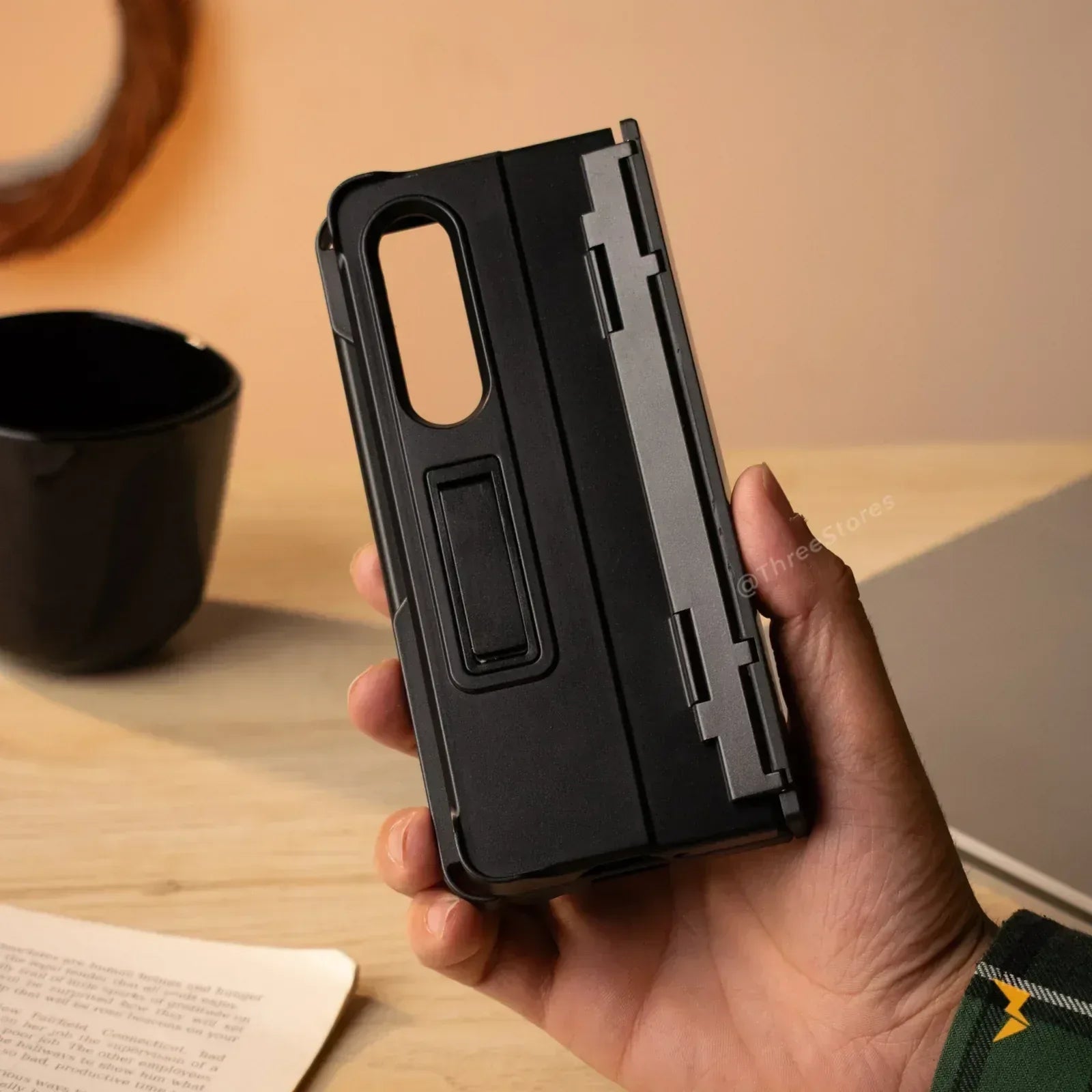 Armor Protection with Pen Case Samsung Z Fold 4 - Three