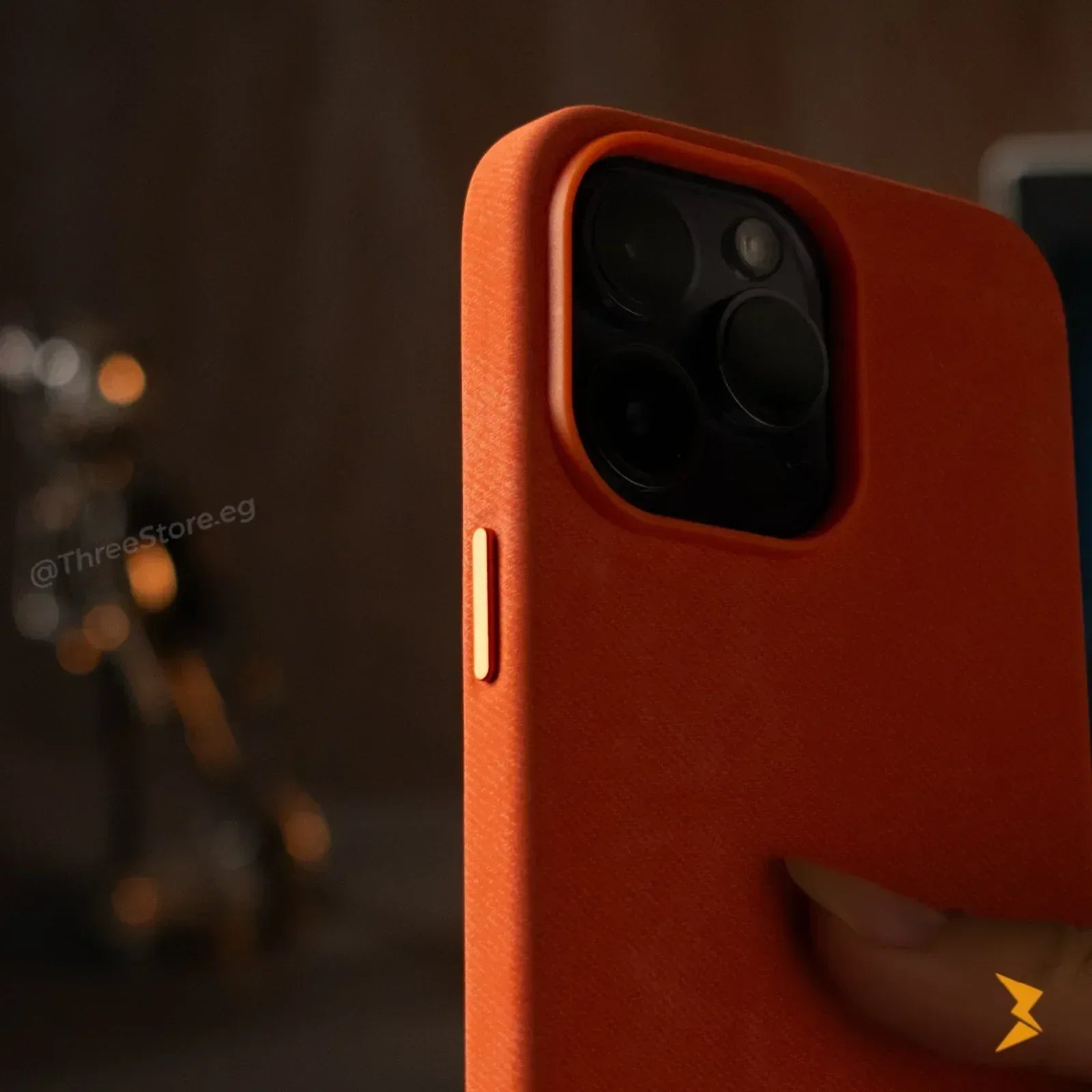 Wool Fabric Case iPhone 15 Pro Max - Three