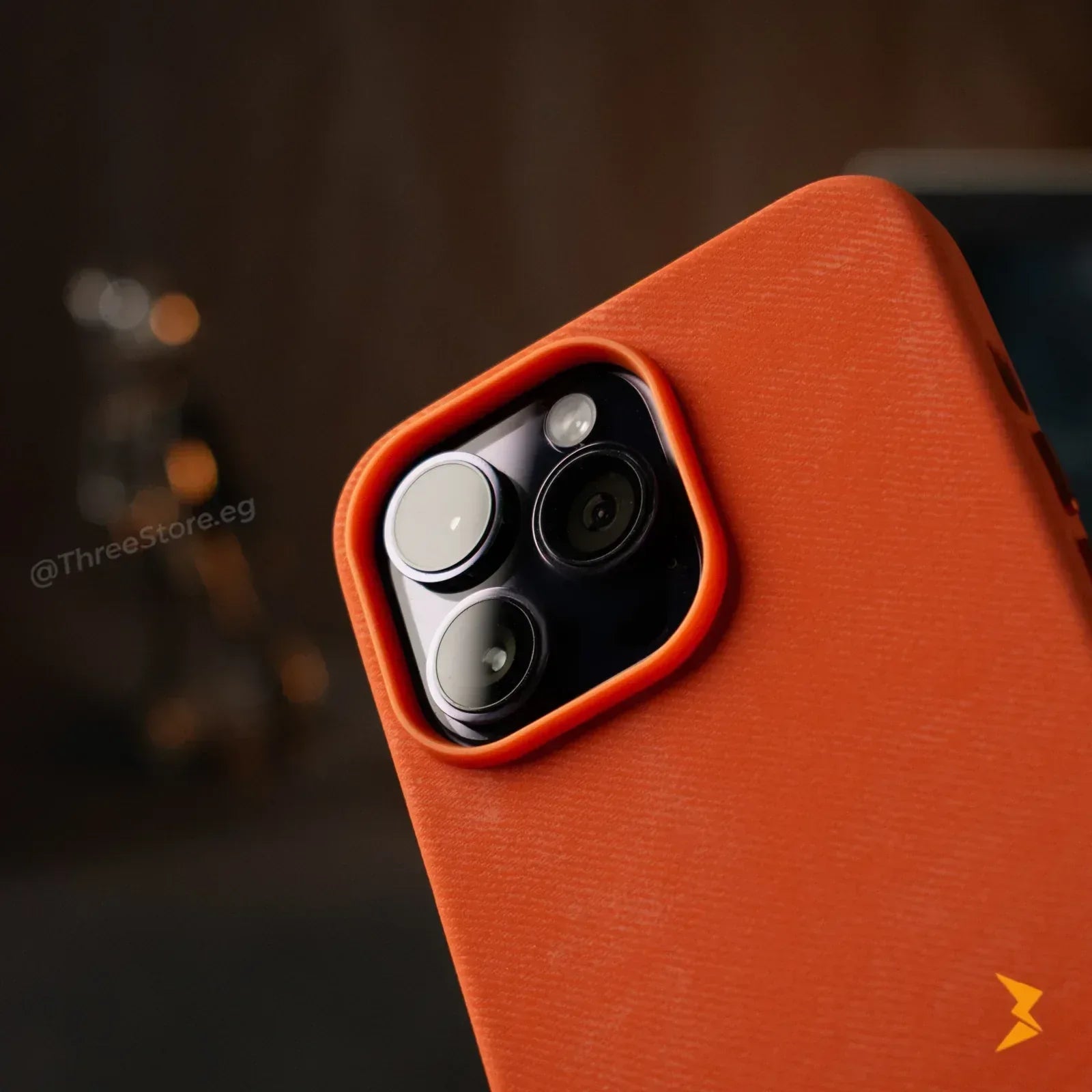 Wool Fabric Case iPhone 15 Pro Max - Three