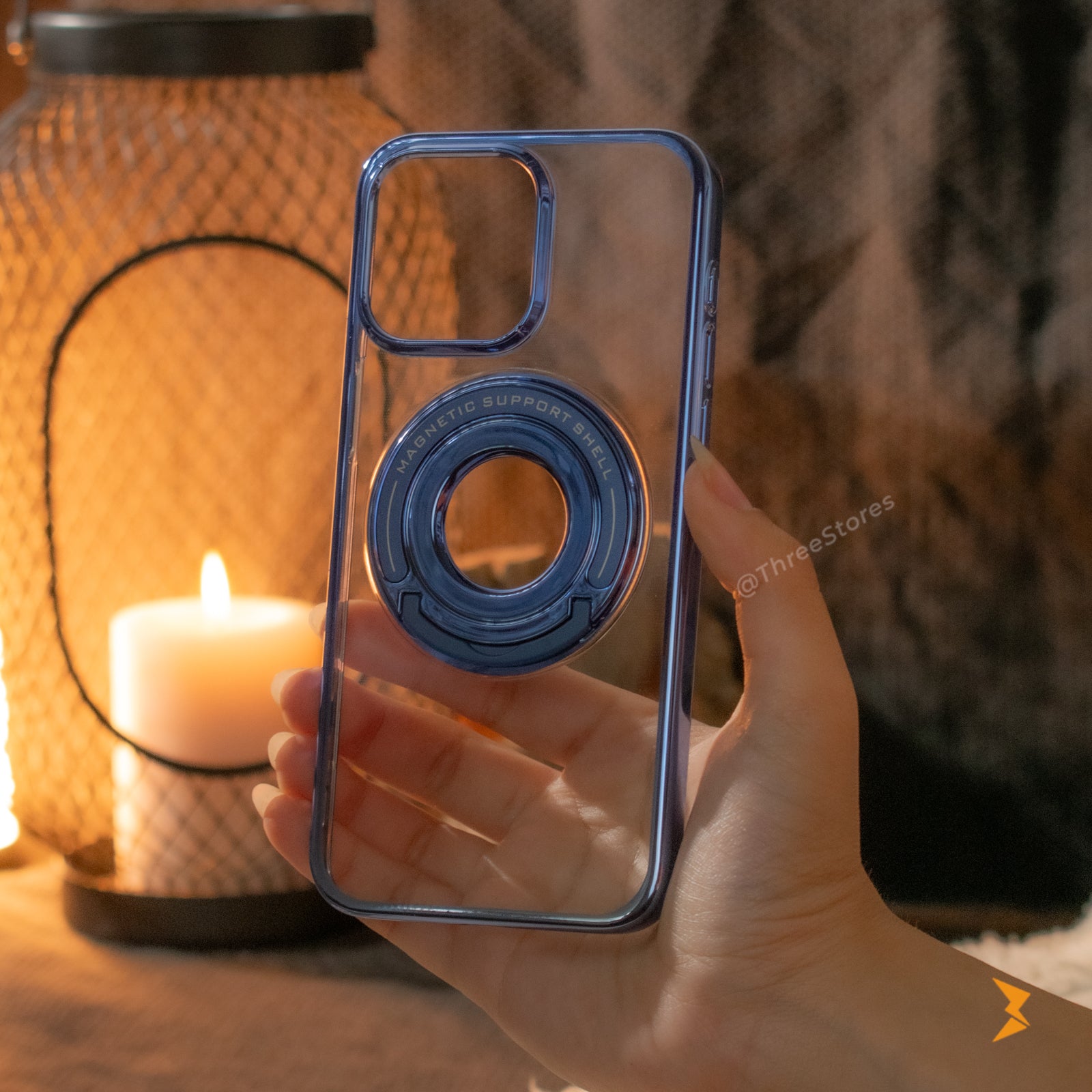 Limpid Stand Case iPhone 15 Pro