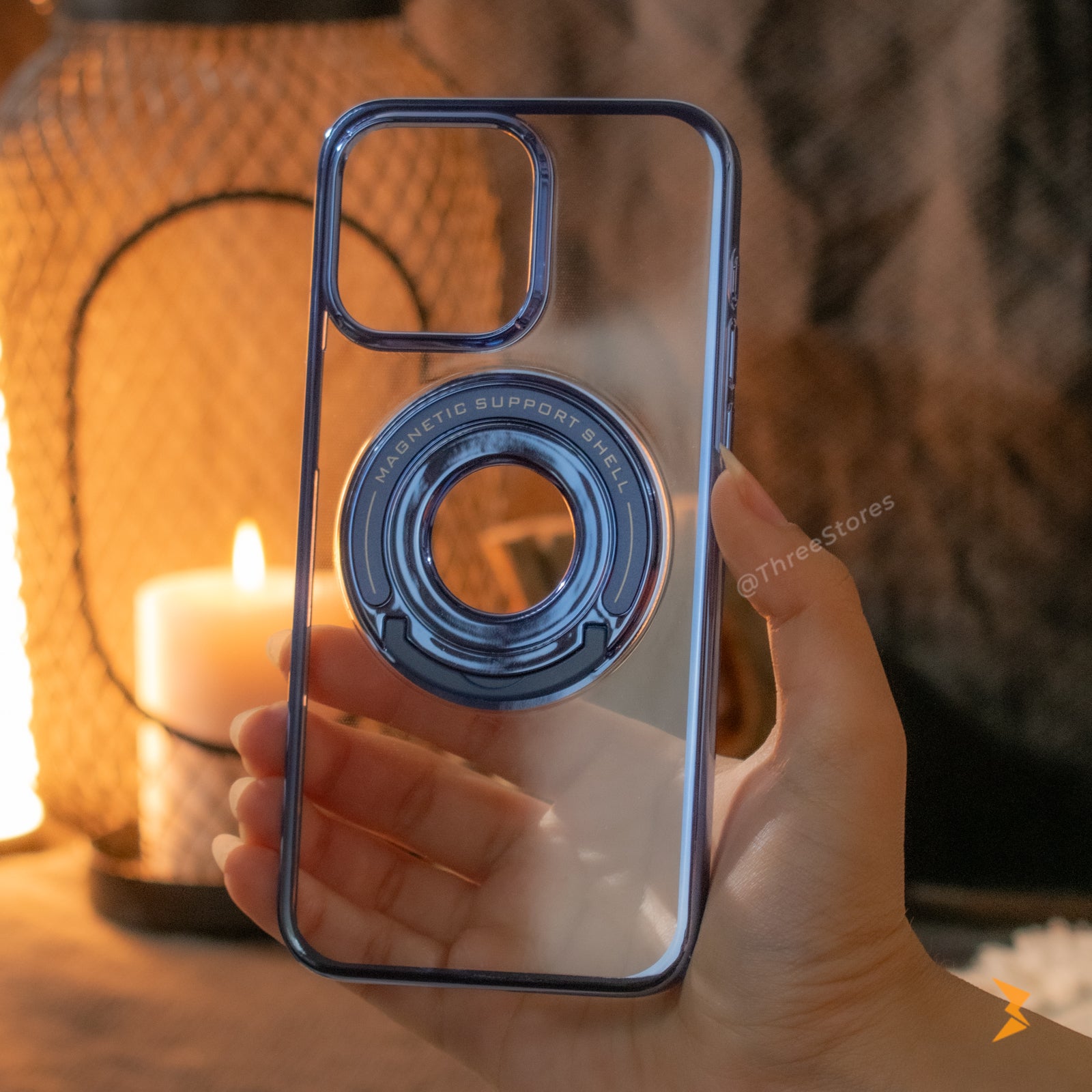 Limpid Stand Case iPhone 15 Pro