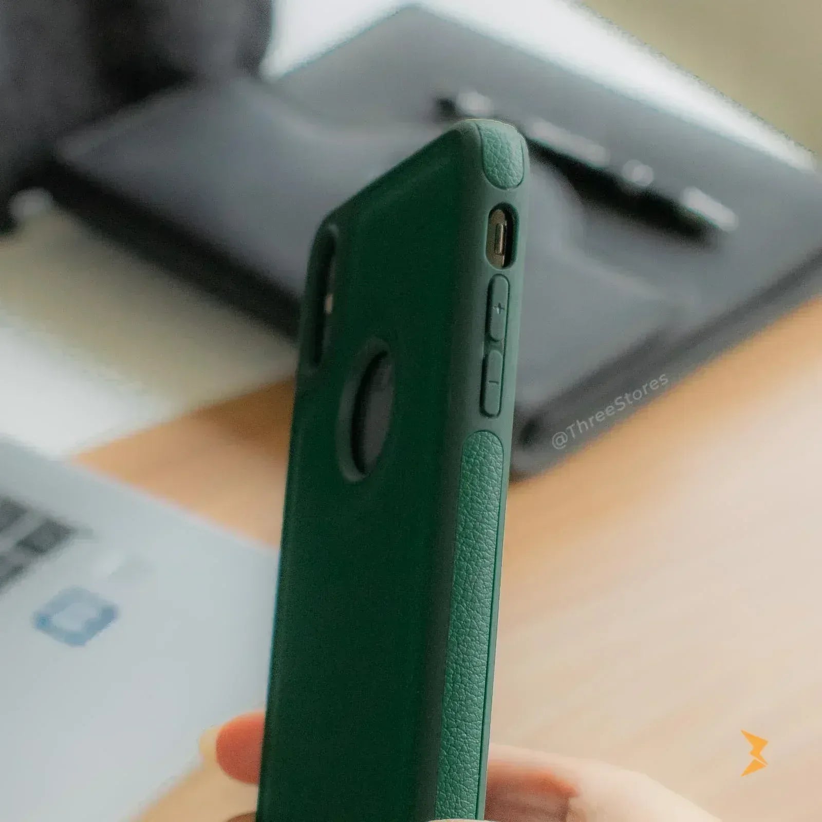 Classic All Around Leather Case iPhone X Max - Three