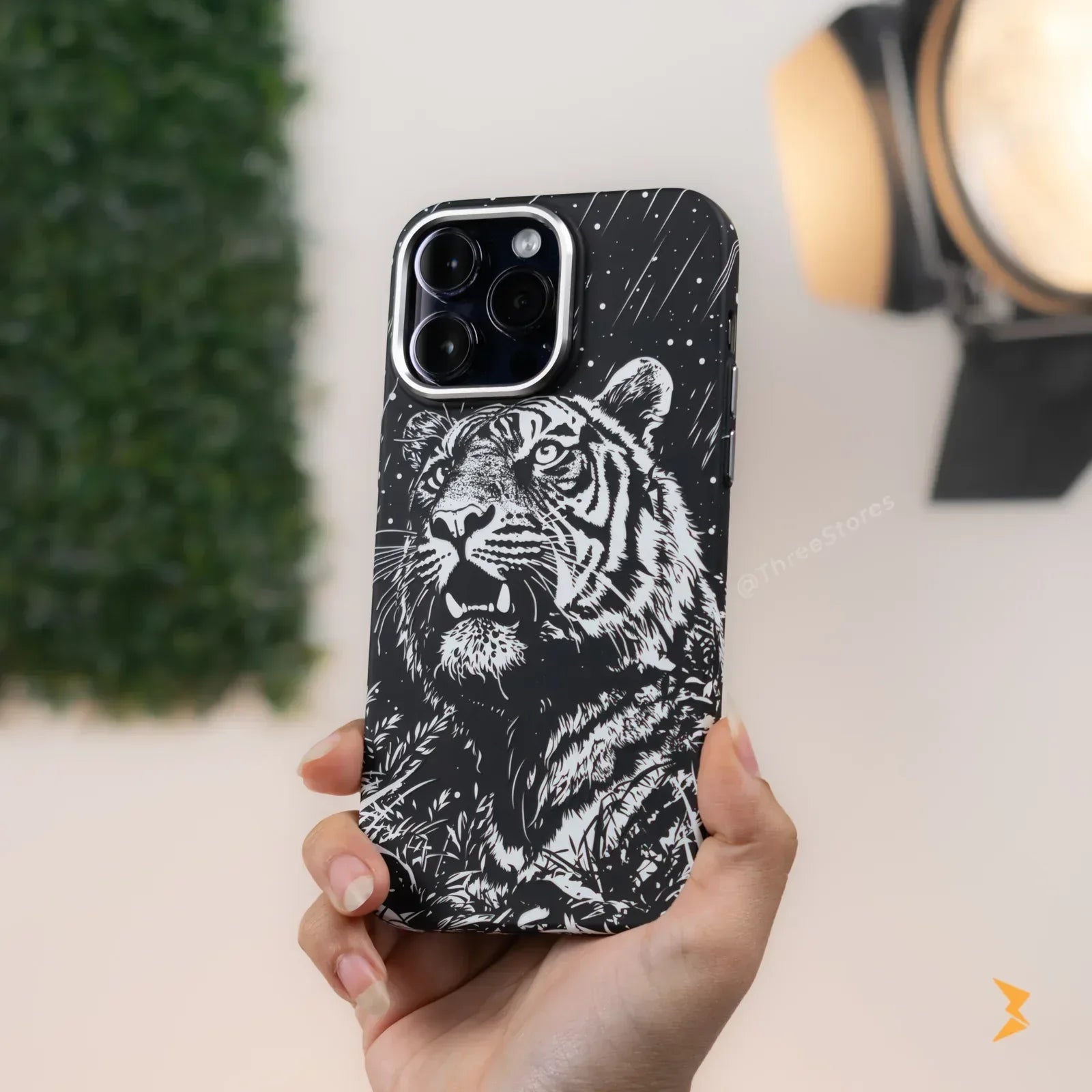 Color Splash Case iPhone 15 Pro Max - Three