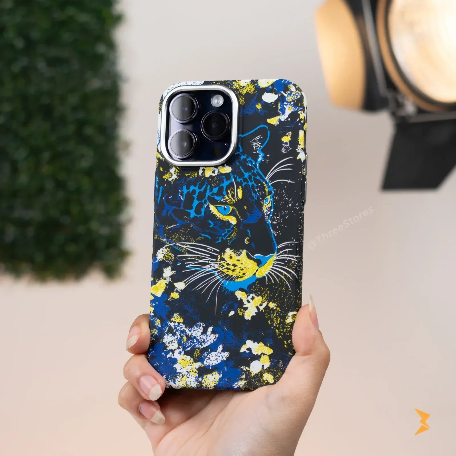 Color Splash Case iPhone 13 Pro Max - Three