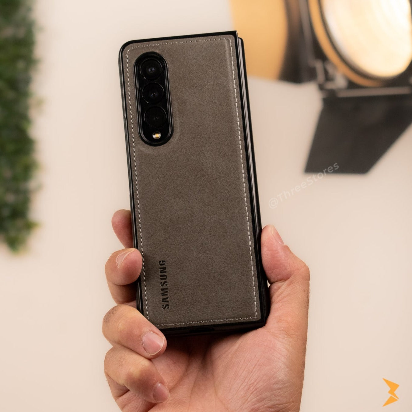 Cradle Leather Case Samsung Fold 5
