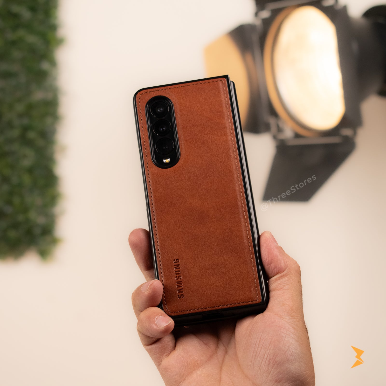Cradle Leather Case Samsung Fold 5