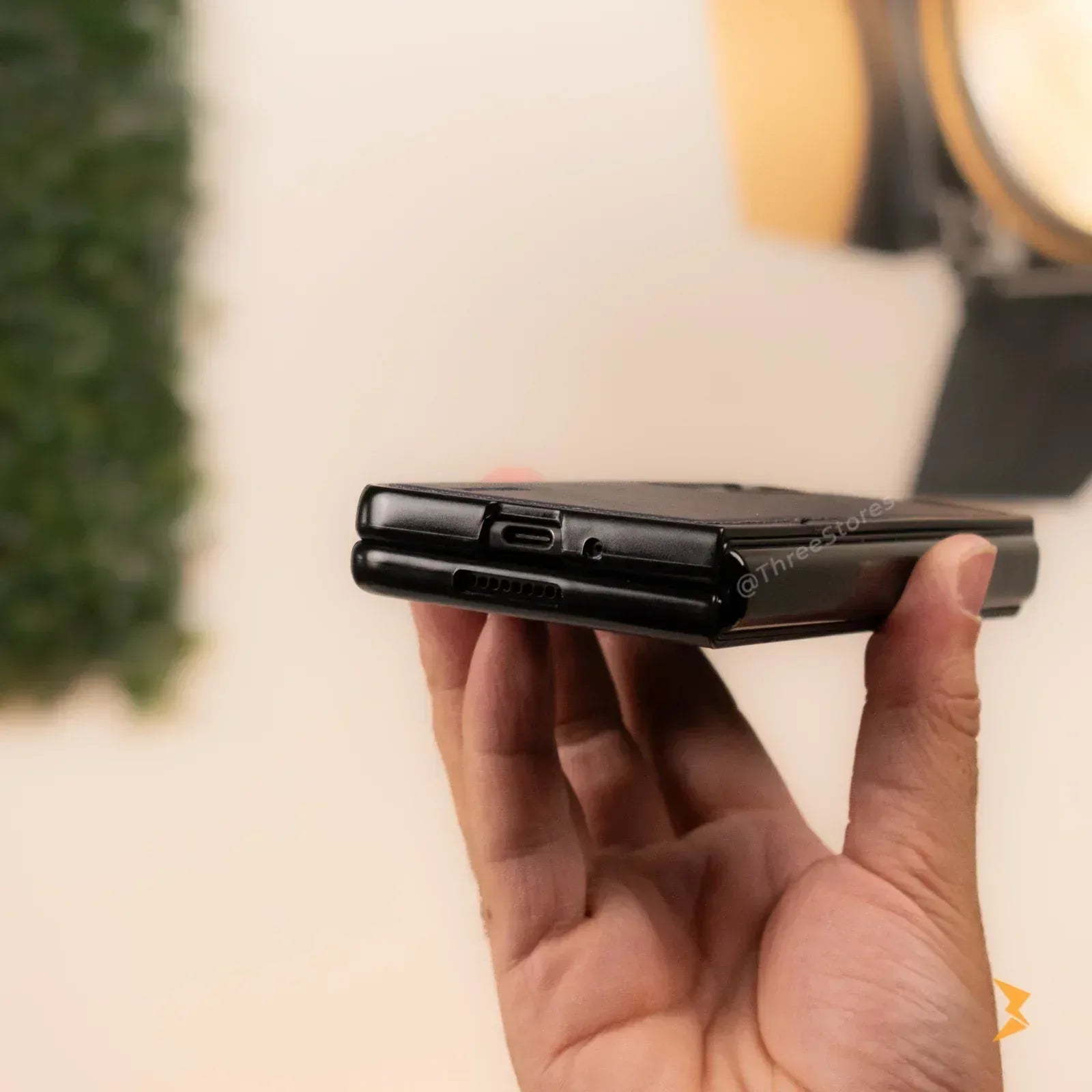 Cradle Leather Case Samsung Z Fold 5 - Three