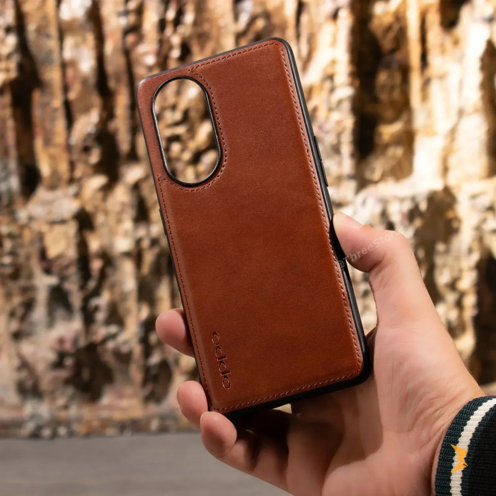 Cradle Leather Case Oppo Reno 10 5G - Three
