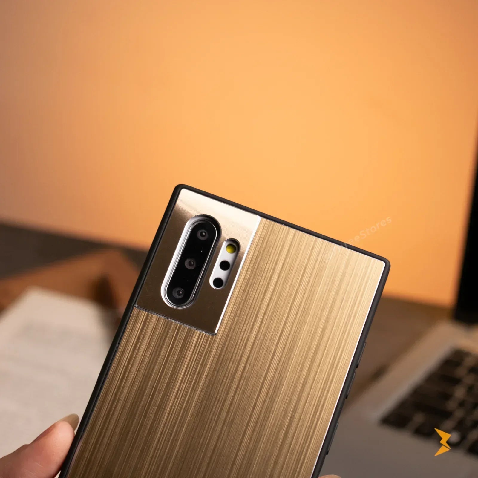 Binberli Metalic Case Samsung Note 10 Plus - Three