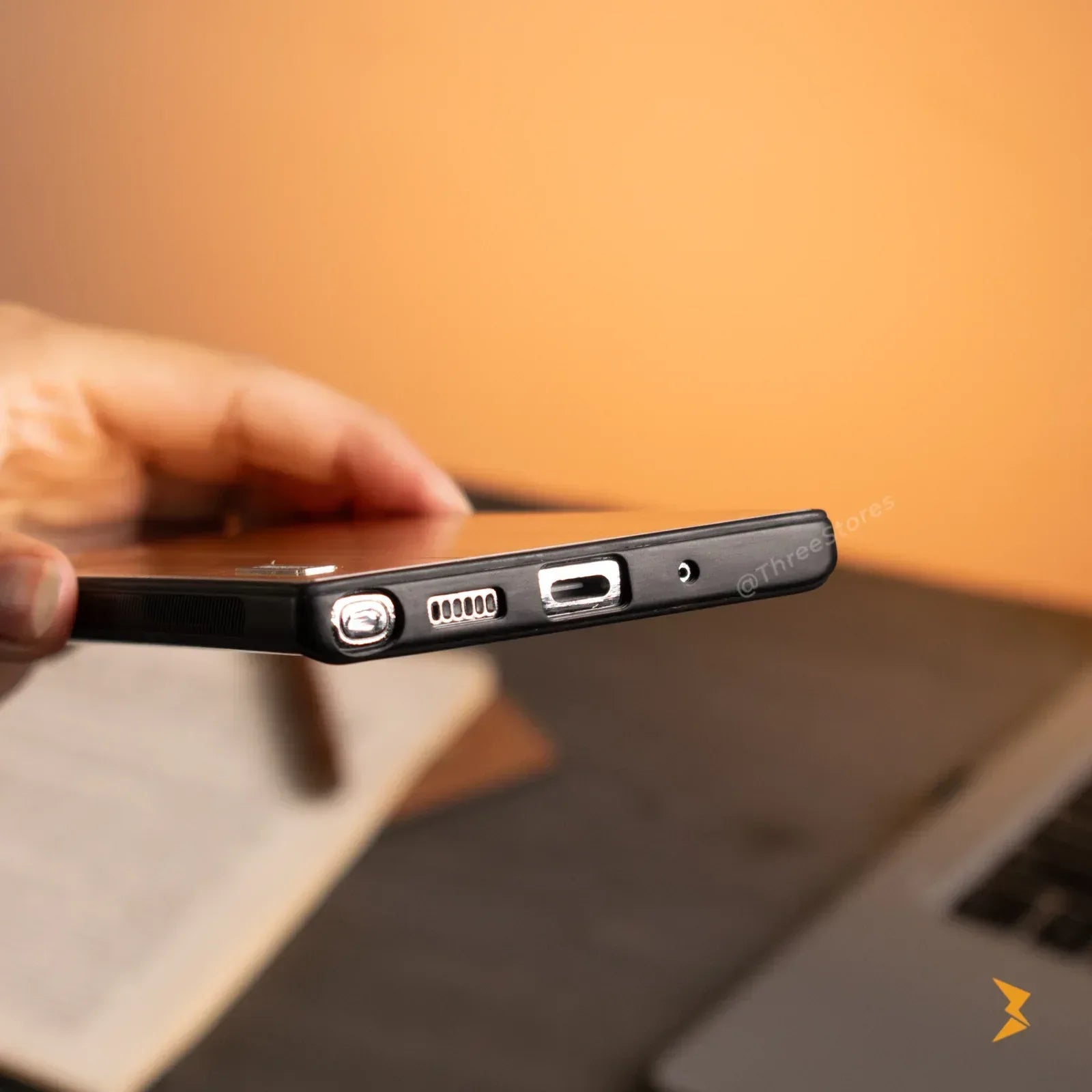 Binberli Metalic Case Samsung Note 10 Plus - Three