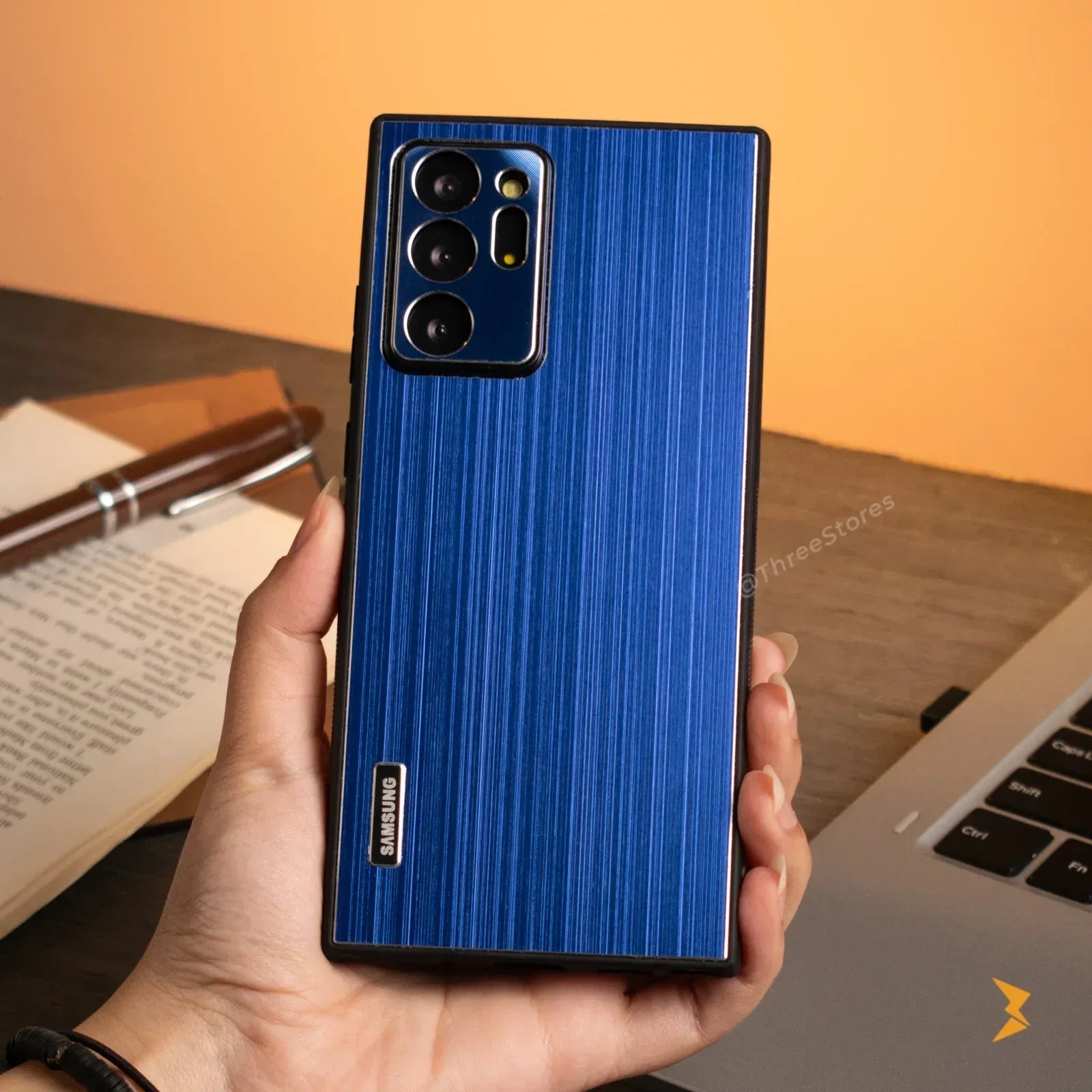 Binberli Metalic Case Samsung Note 20 Ultra - Three