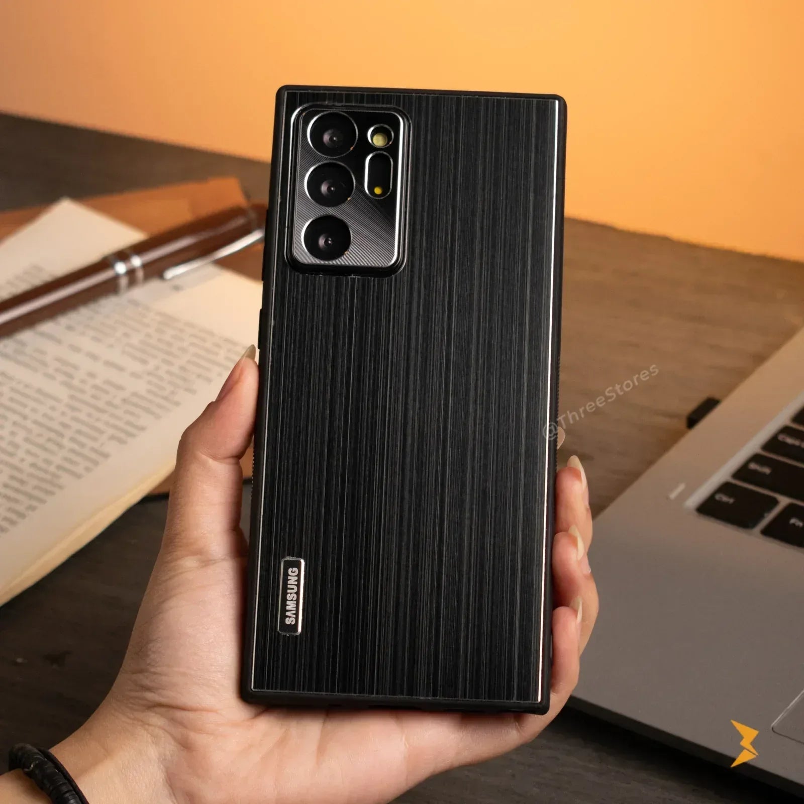 Binberli Metalic Case Samsung Note 20 Ultra - Three