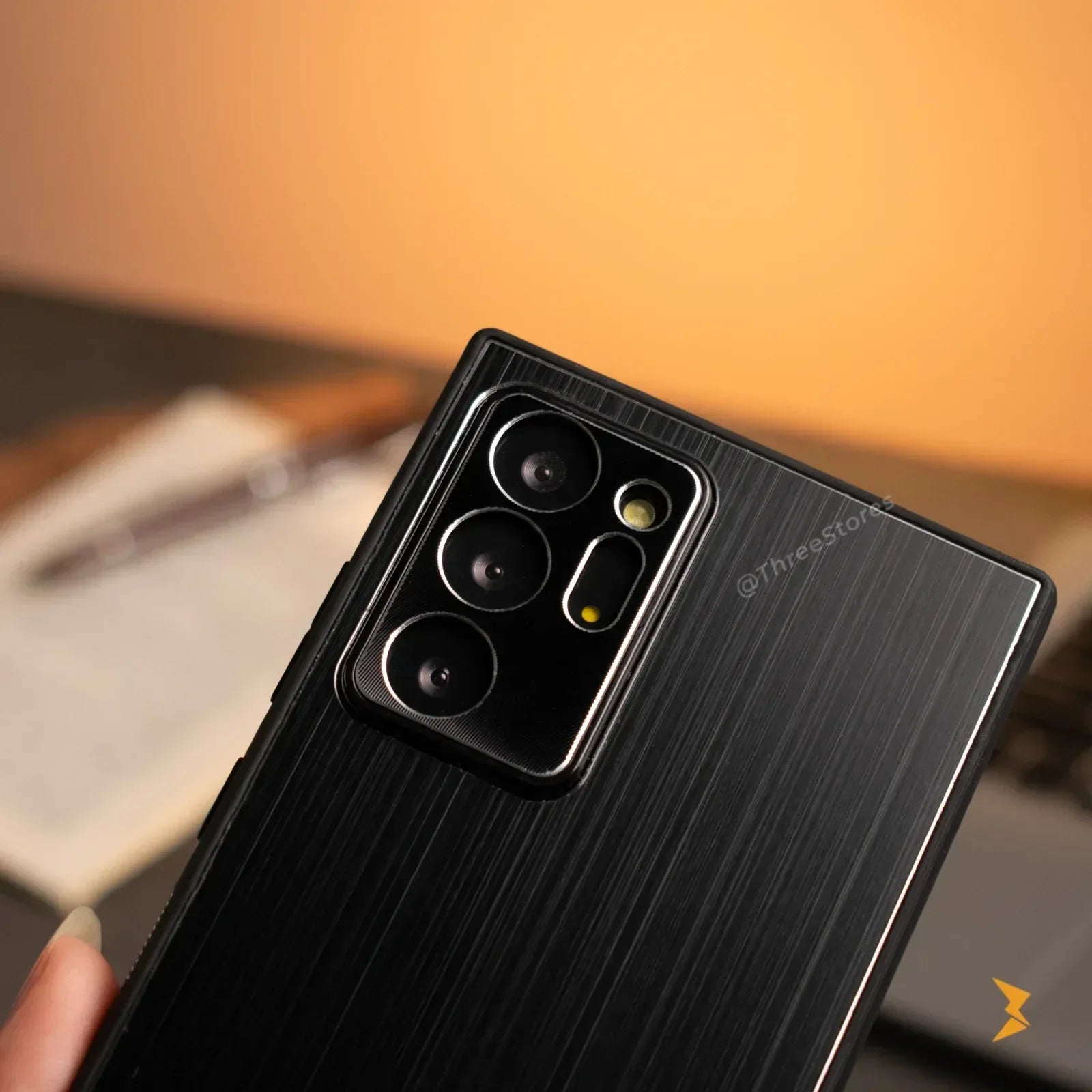 Binberli Metalic Case Samsung Note 20 Ultra - Three