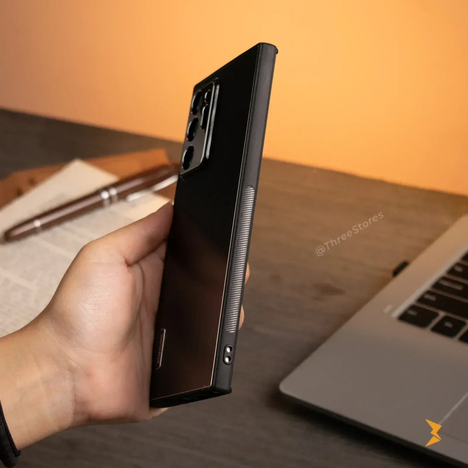 Binberli Metalic Case Samsung Note 20 Ultra - Three