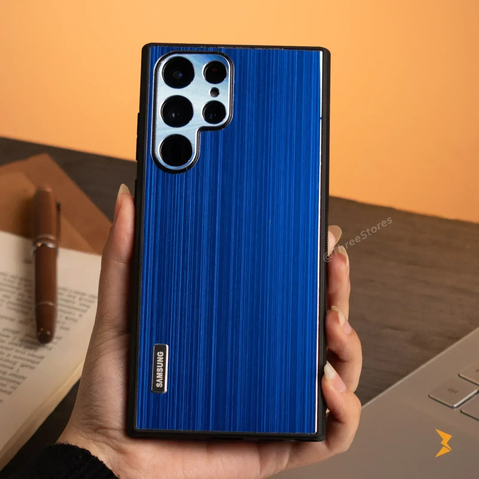 Binberli Metalic Case Samsung S22 Ultra - Three