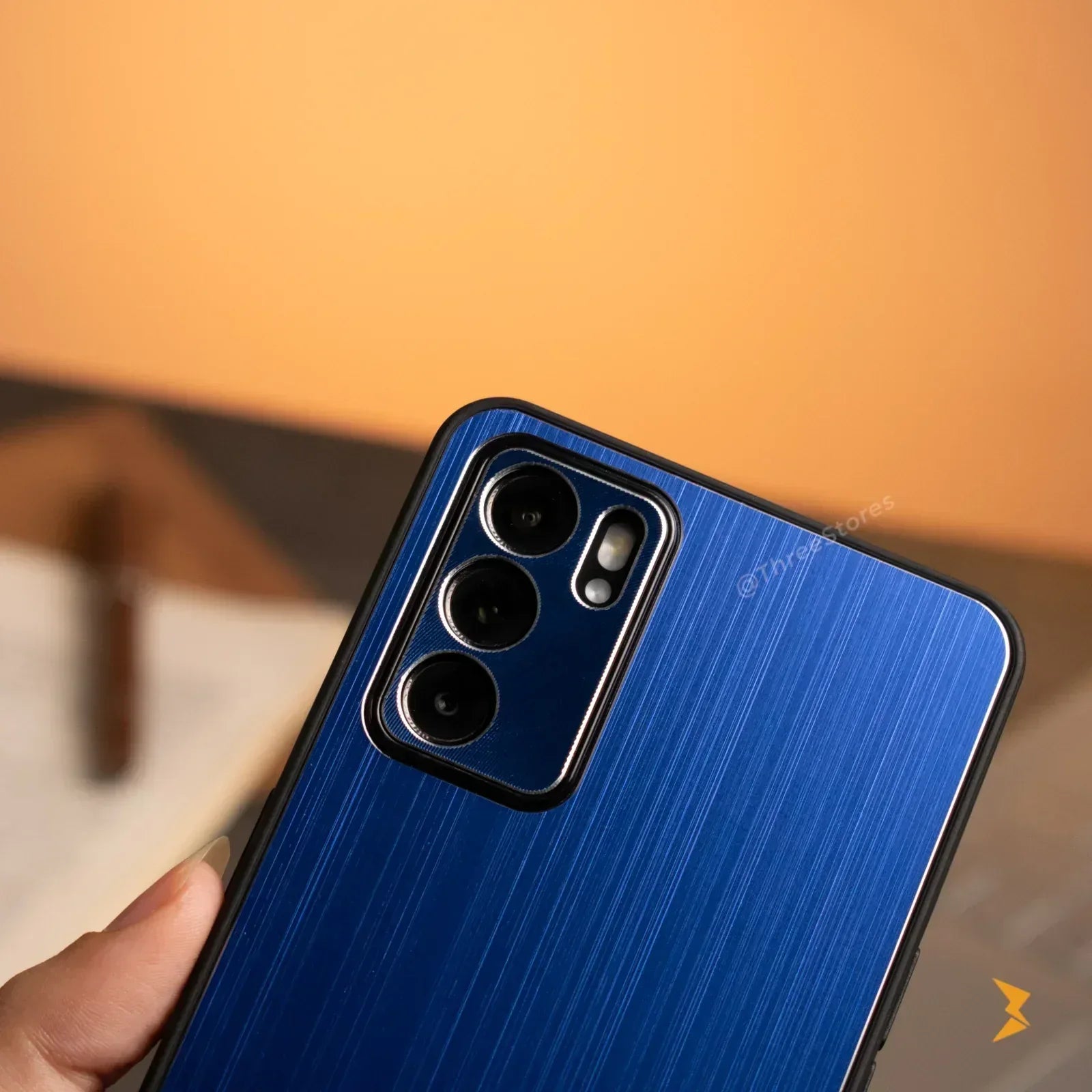 Binberli Metalic Case Oppo Reno 6 5G - Three