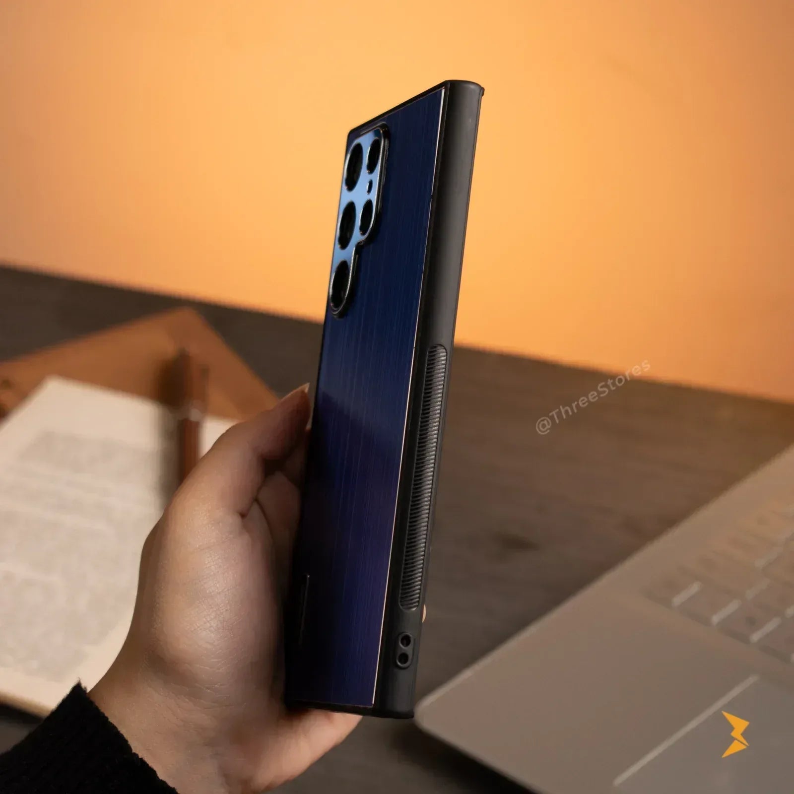 Binberli Metalic Case Samsung S23 Ultra - Three