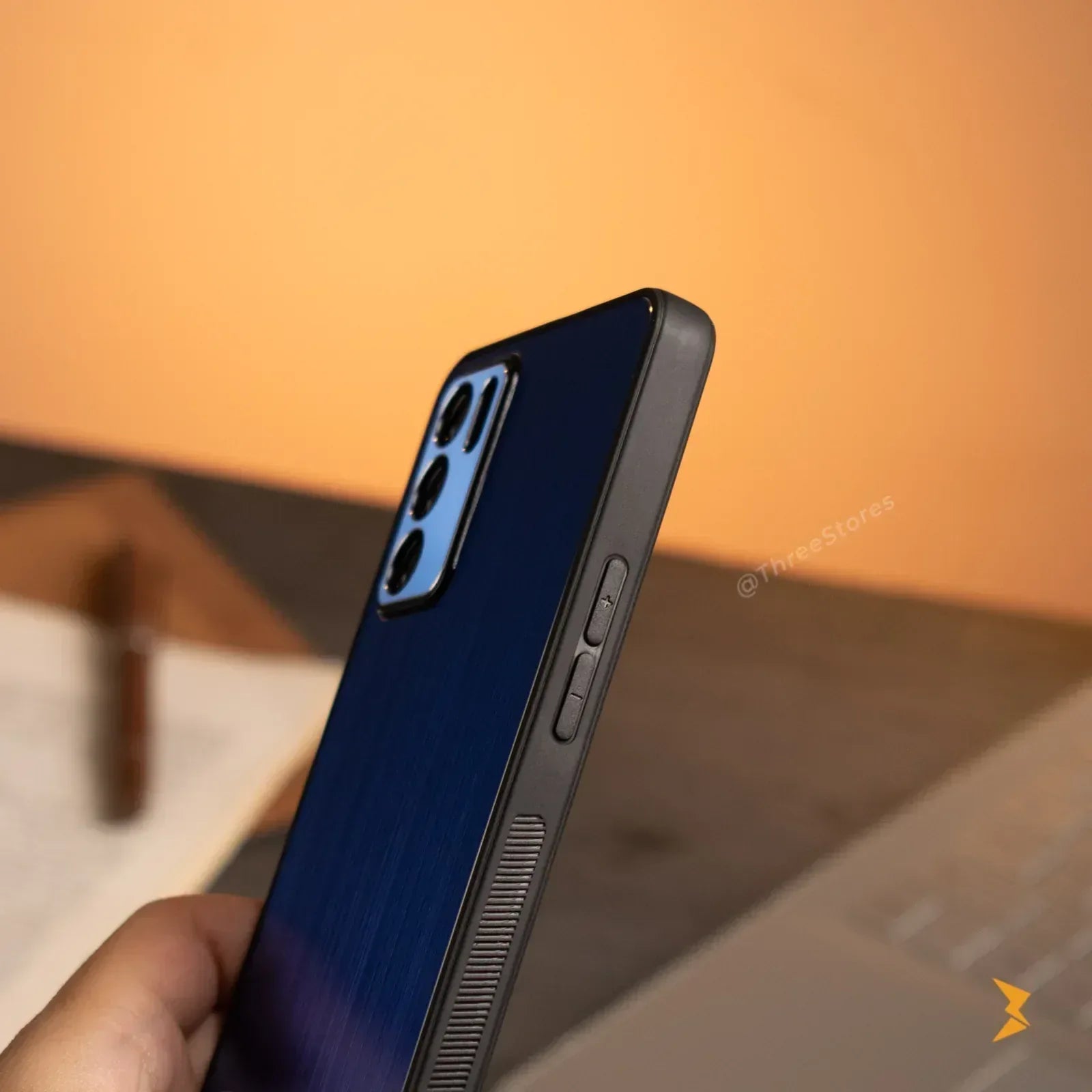 Binberli Metalic Case Oppo Reno 6 5G - Three