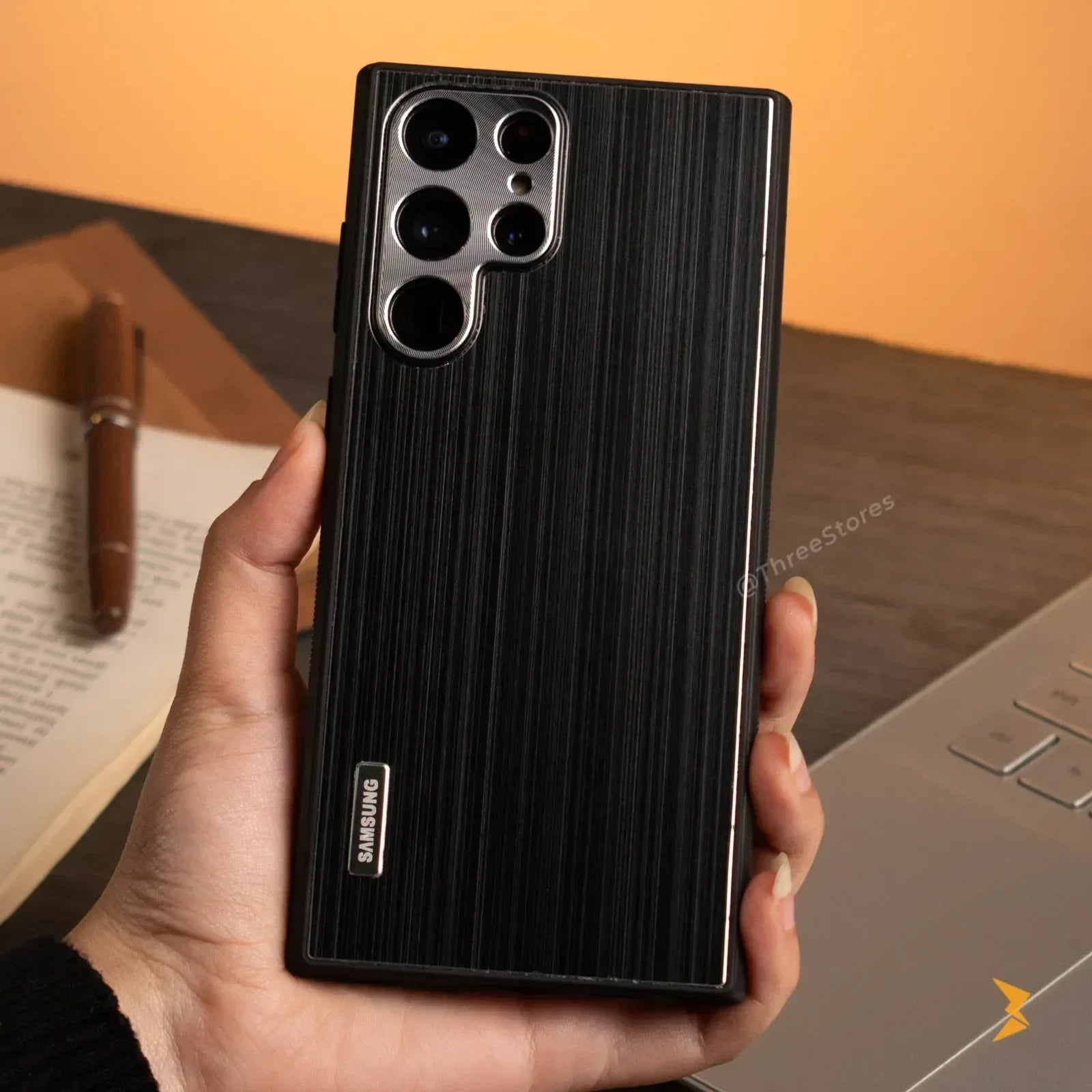 Binberli Metalic Case Samsung S23 Ultra - Three