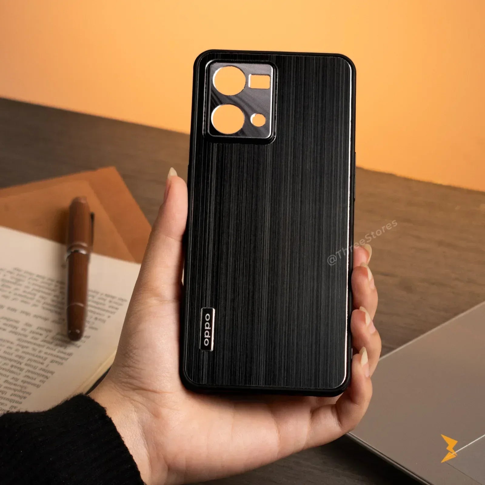 Binberli Metalic Case Oppo Reno 7 4G / Reno 8 4G - Three