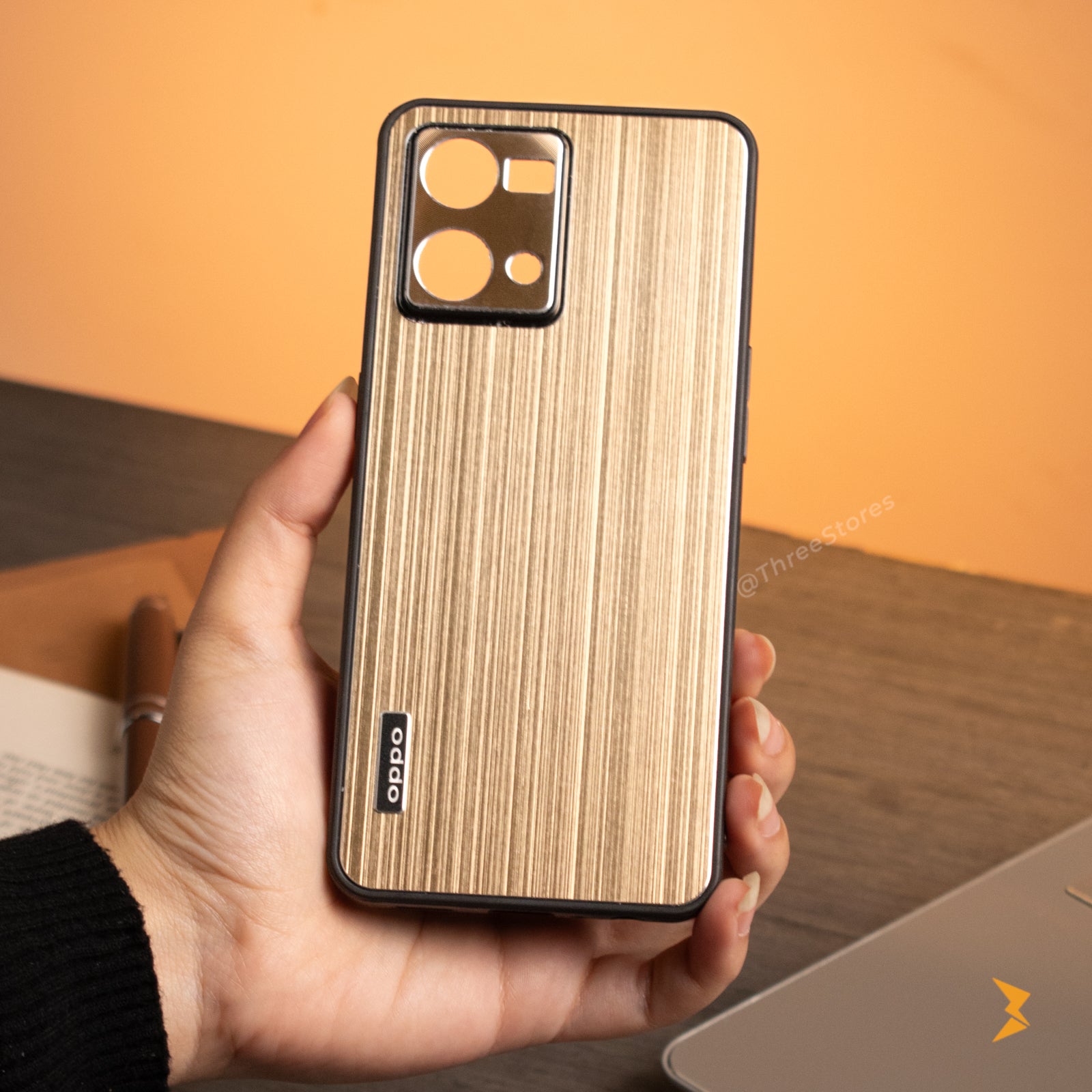 Binberli Metalic Case Oppo Reno 7 4G / Reno 8 4G