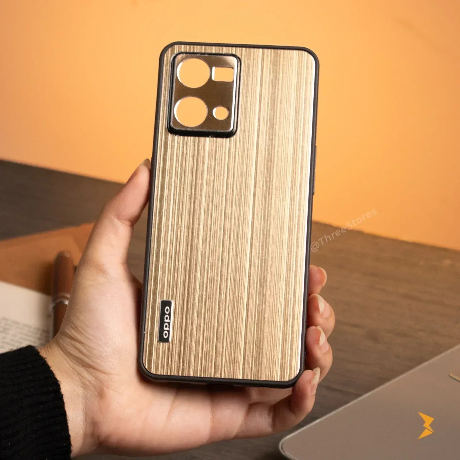 Binberli Metalic Case Oppo Reno 7 4G / Reno 8 4G - Three