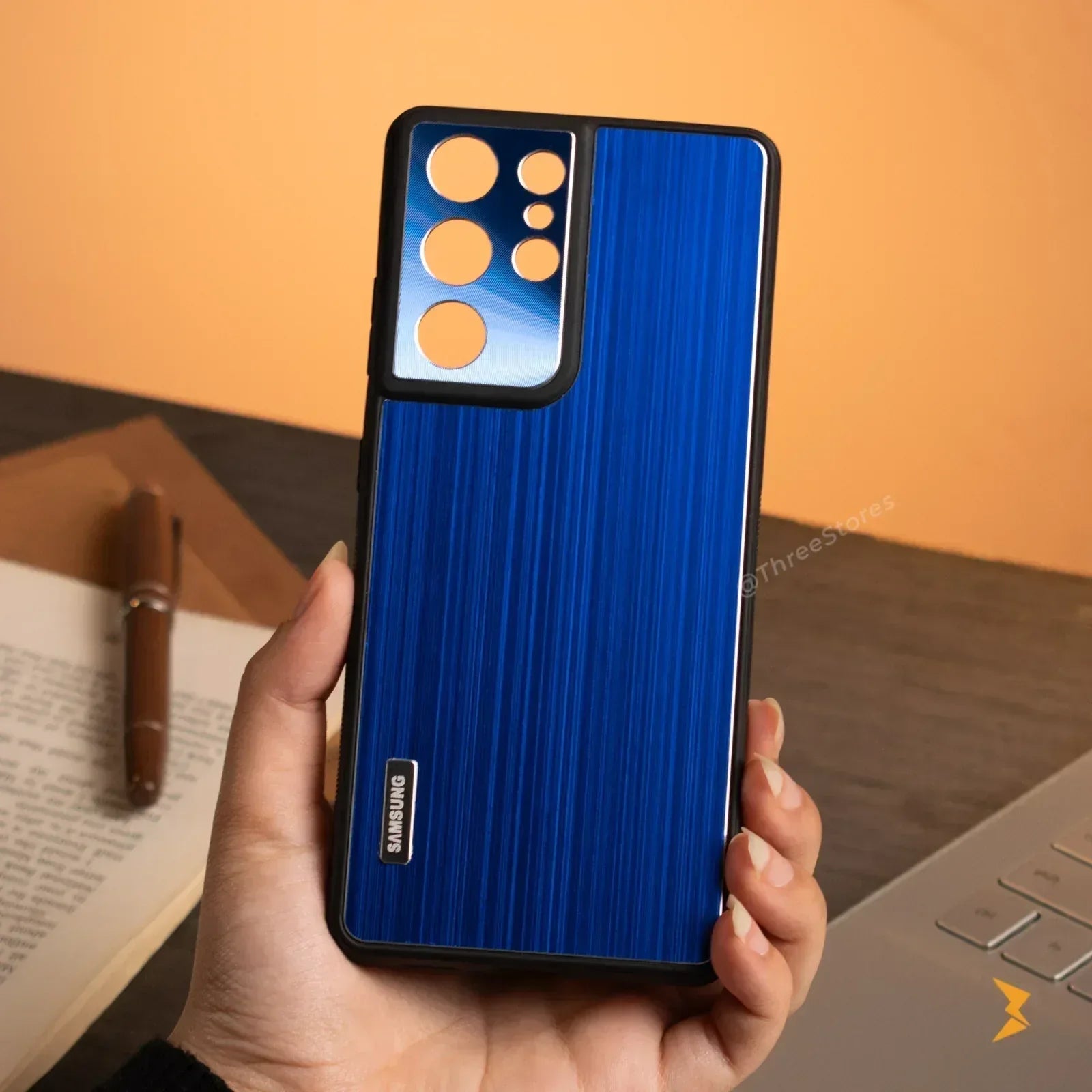 Binberli Metalic Case Samsung S21 Ultra - Three