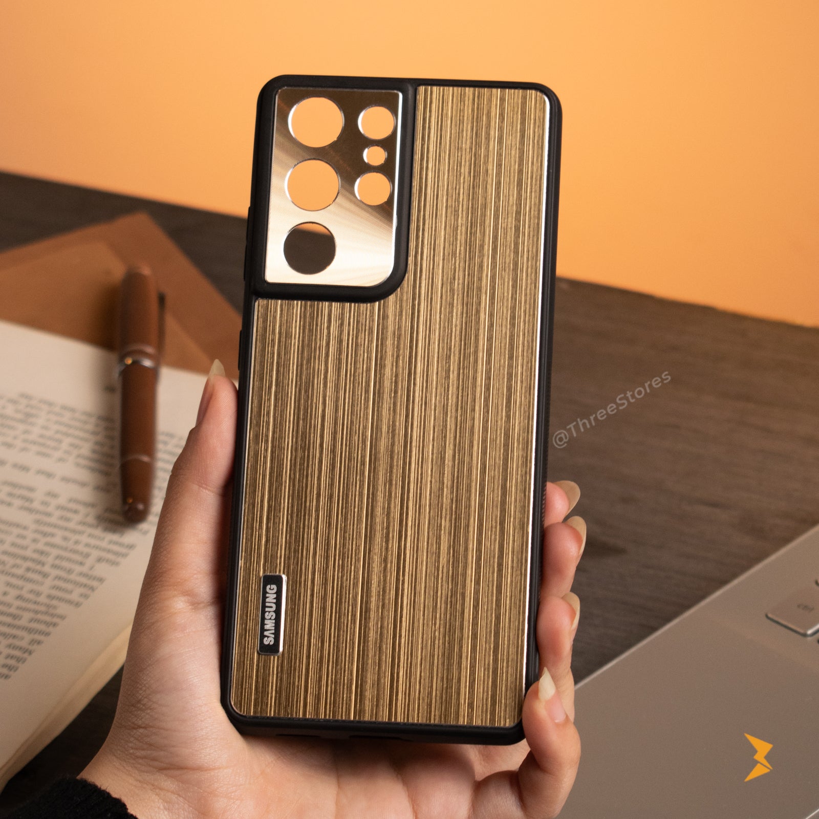 Binberli Metalic Case Samsung S21 Ultra
