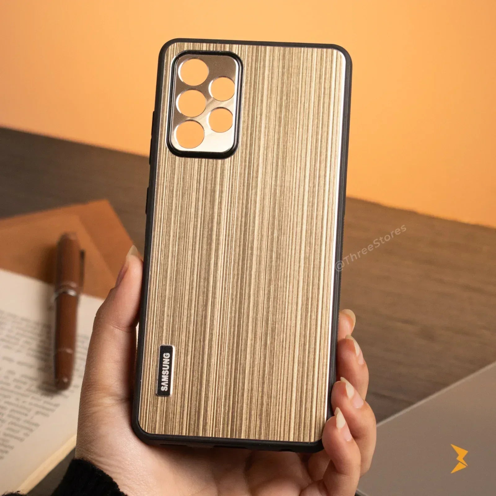 Binberli Metalic Case Samsung A52 - Three