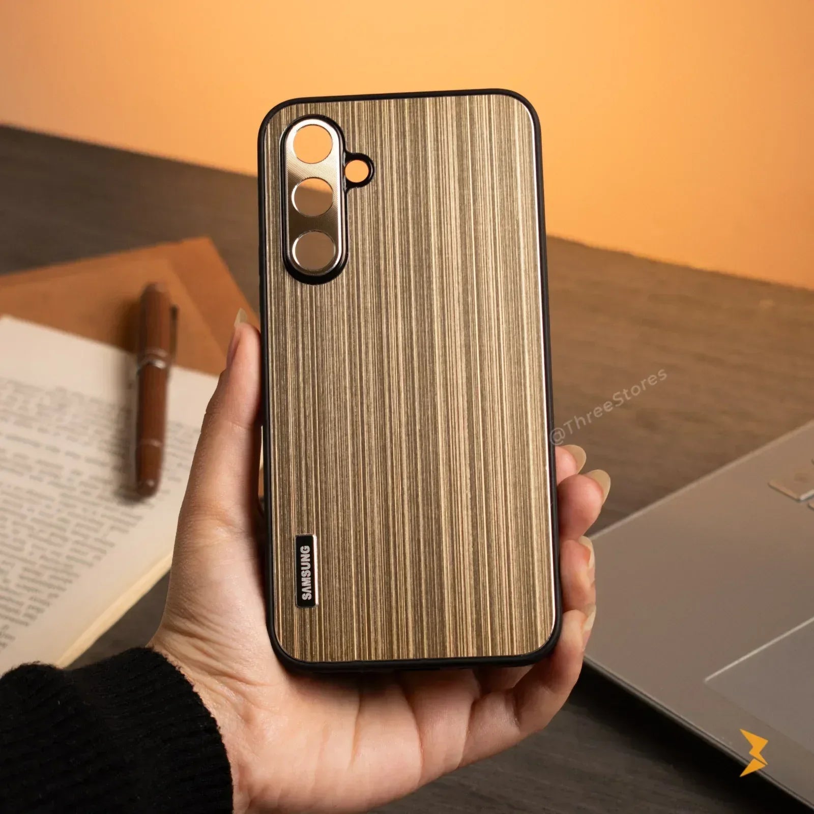 Binberli Metalic Case Samsung A54 - Three