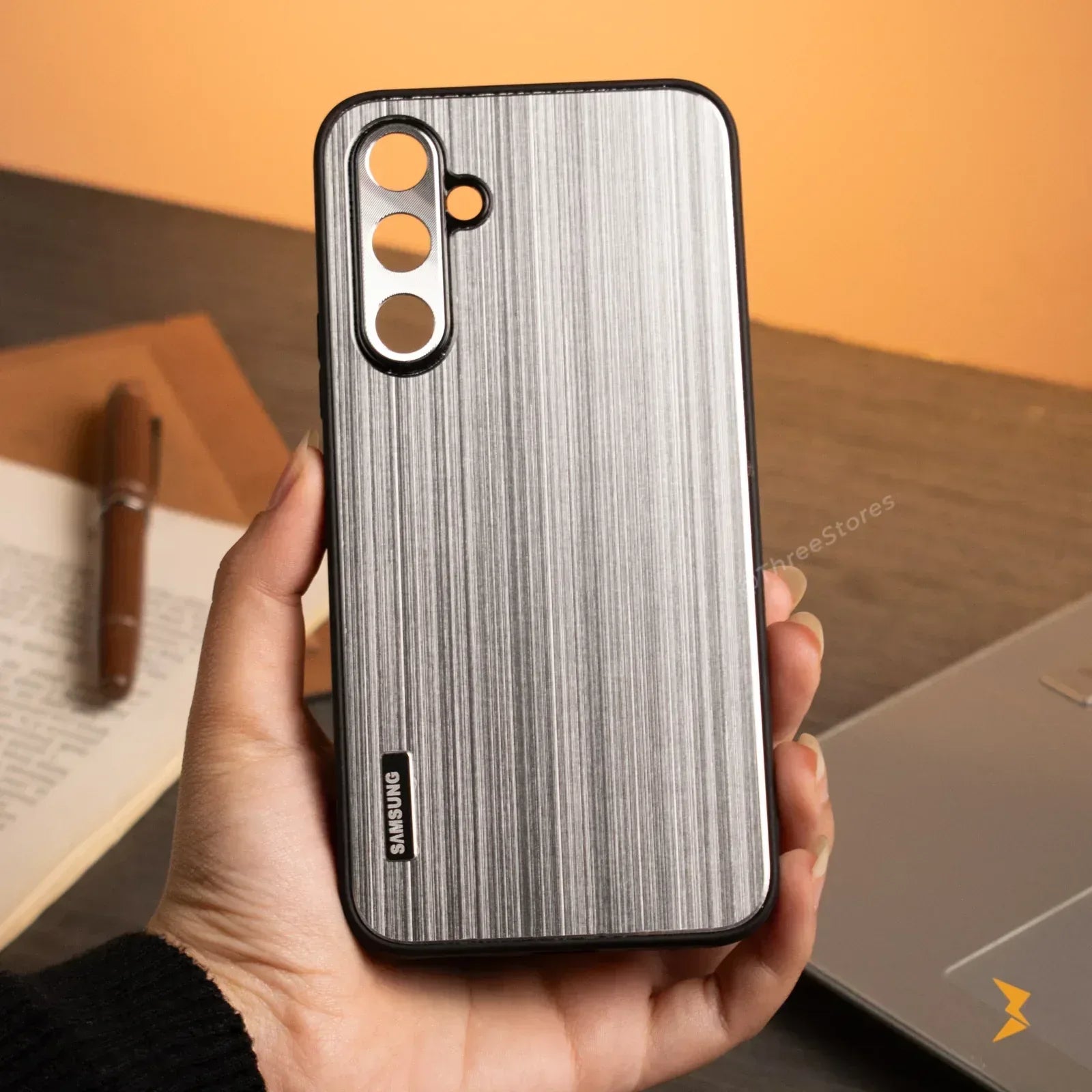 Binberli Metalic Case Samsung A54 - Three