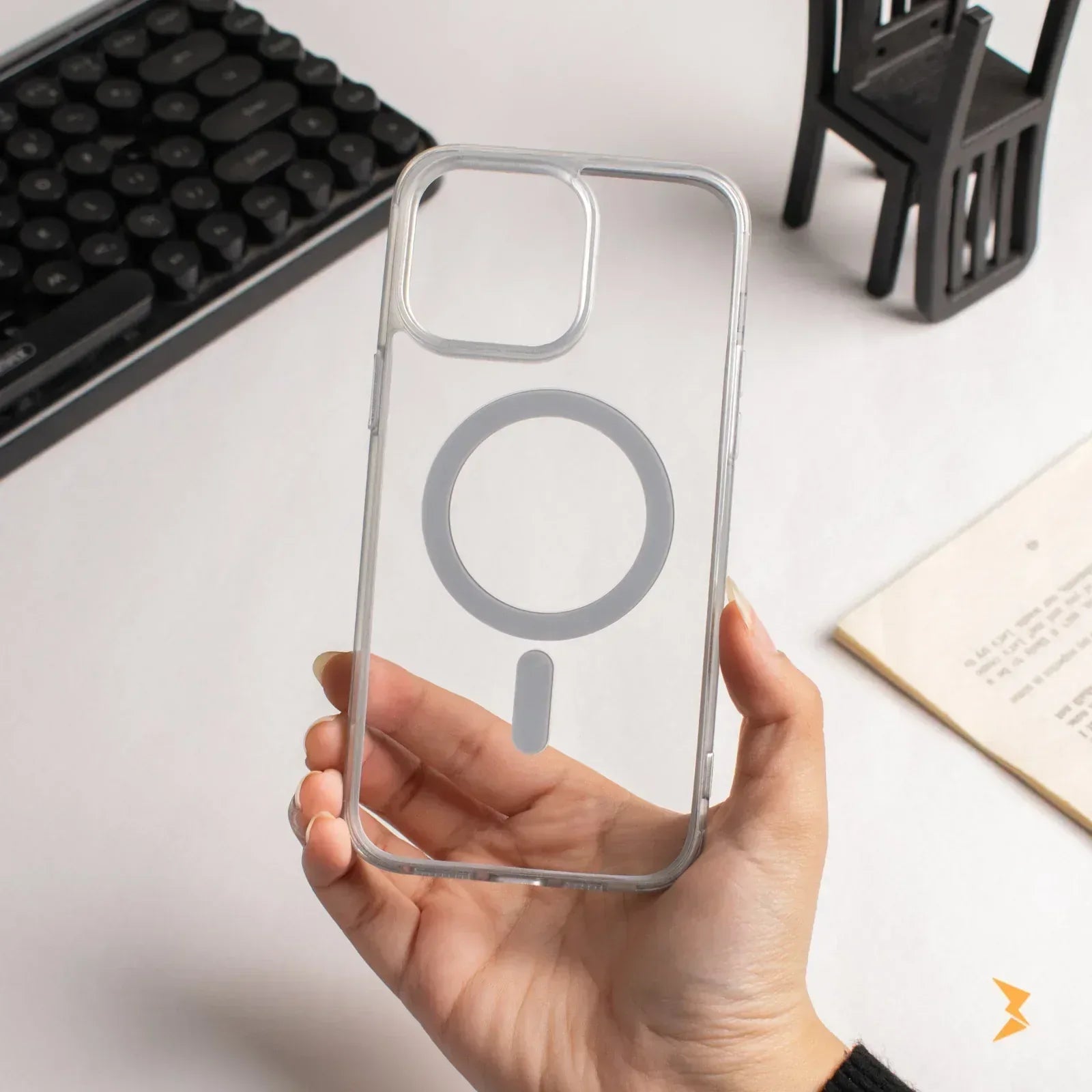 Solid Color Magsafe Case iPhone 15 Pro Max - Three