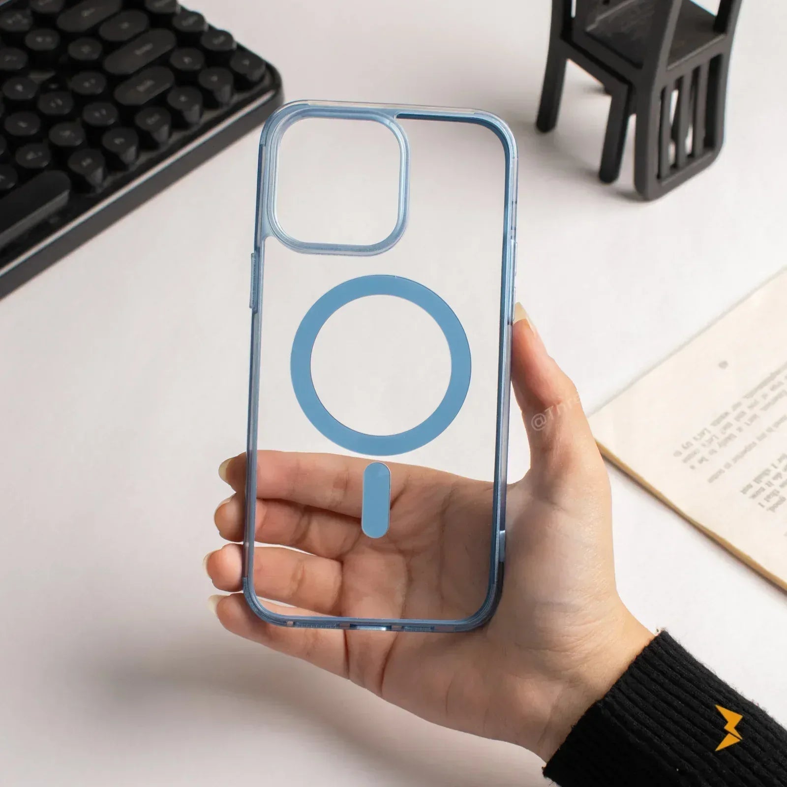 Solid Color Magsafe Case iPhone 15 Pro Max - Three