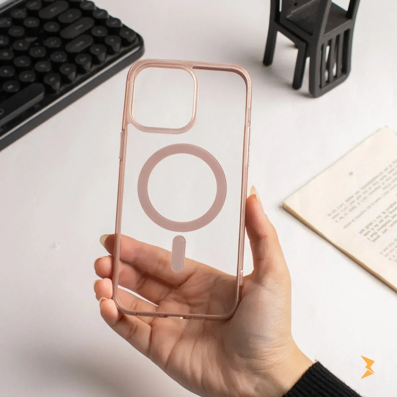 Solid Color Magsafe Case iPhone 15 Pro Max - Three