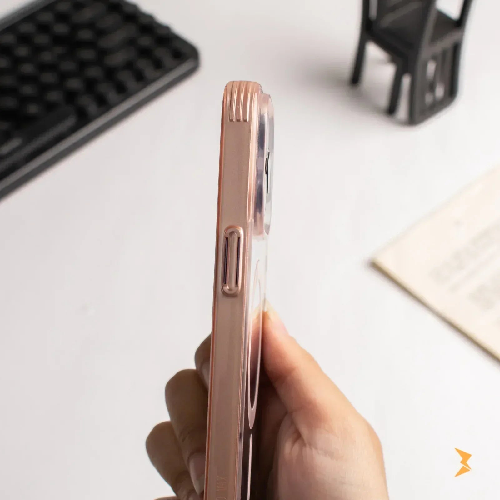 Solid Color Magsafe Case iPhone 15 Pro Max - Three