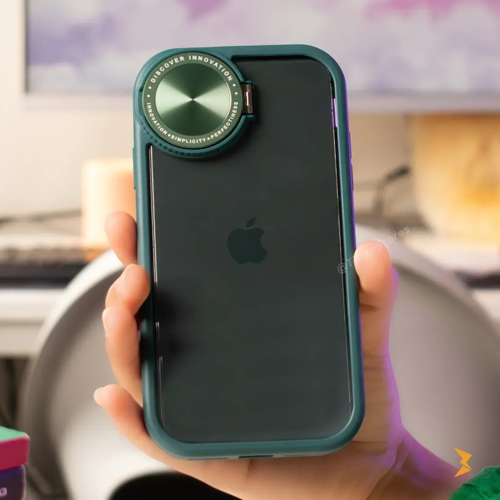 Acrylic Transparent Mirror Case iPhone 11 Pro Max - Three