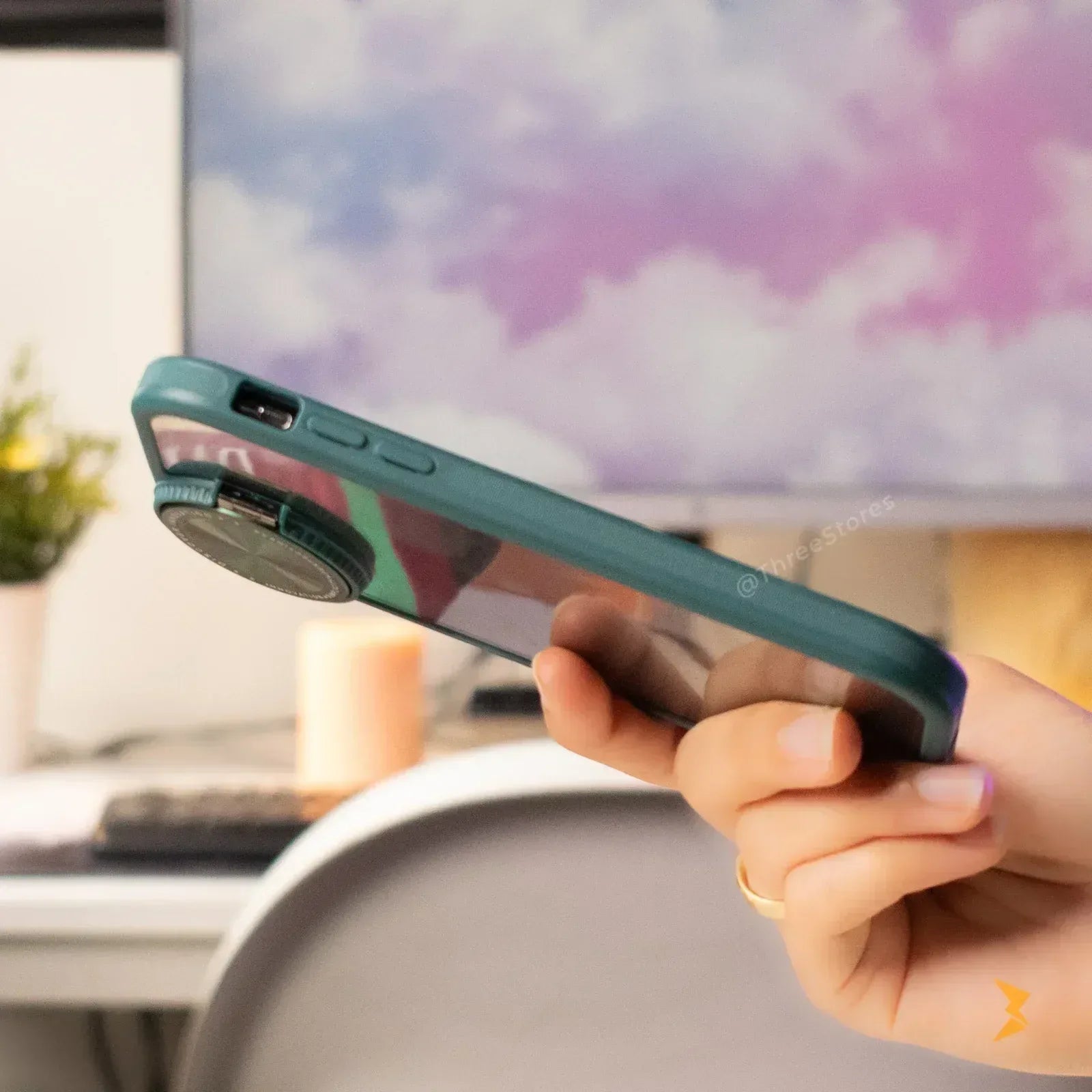 Acrylic Transparent Mirror Case iPhone 11 Pro Max - Three