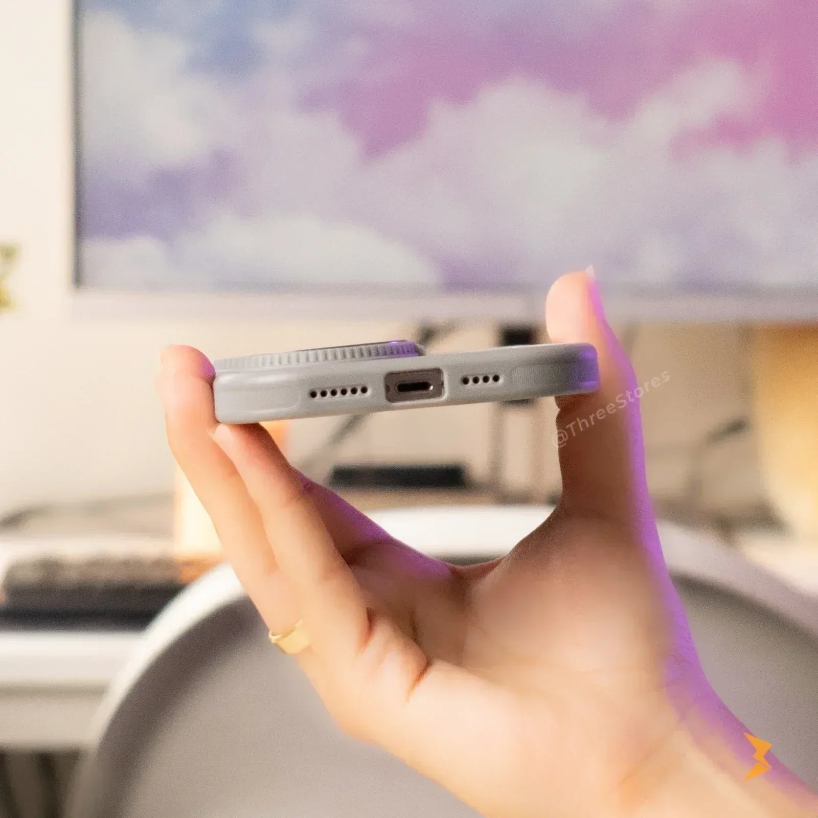 Acrylic Transparent Mirror Case iPhone 13 Pro Max - Three