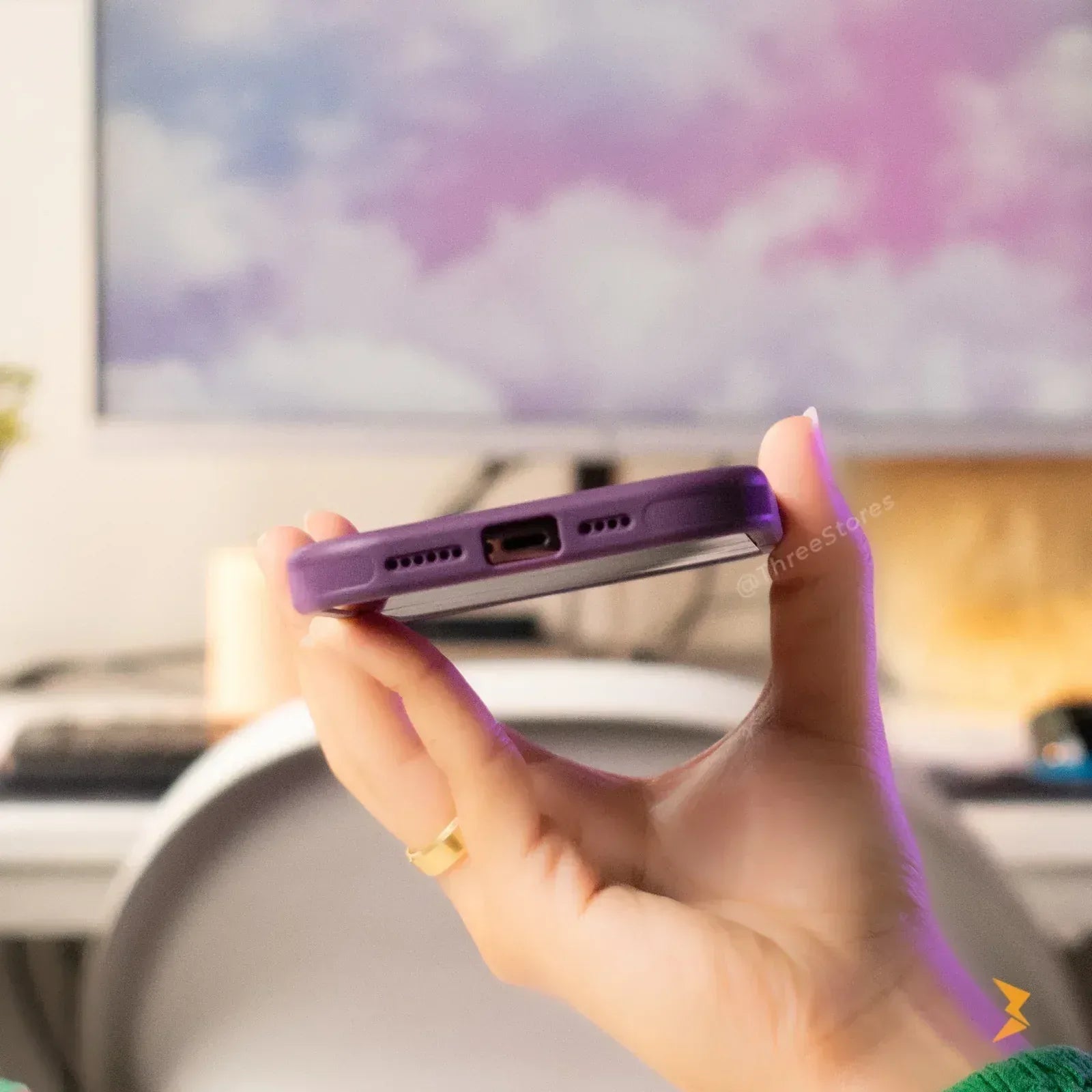 Acrylic Transparent Mirror Case iPhone 14 Pro - Three