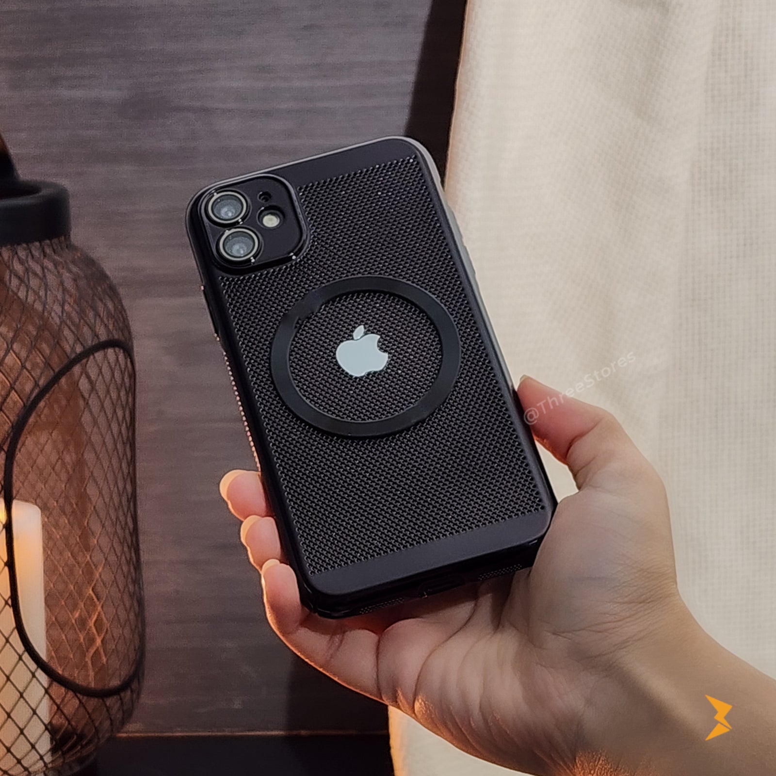 Metalic Grid Magsafe Case iPhone 12