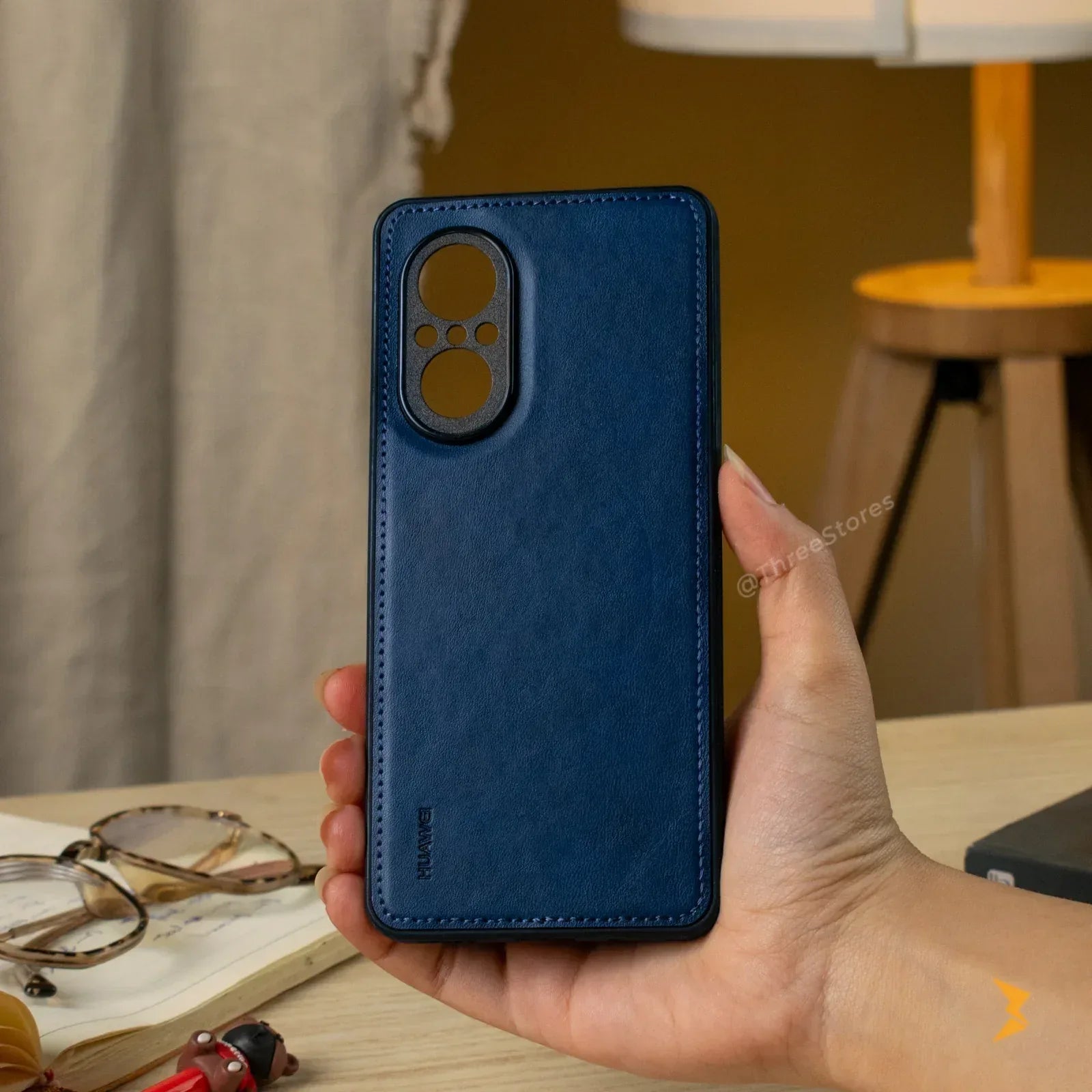 Cradle Leather Case Huawei Nova 9 SE - Three