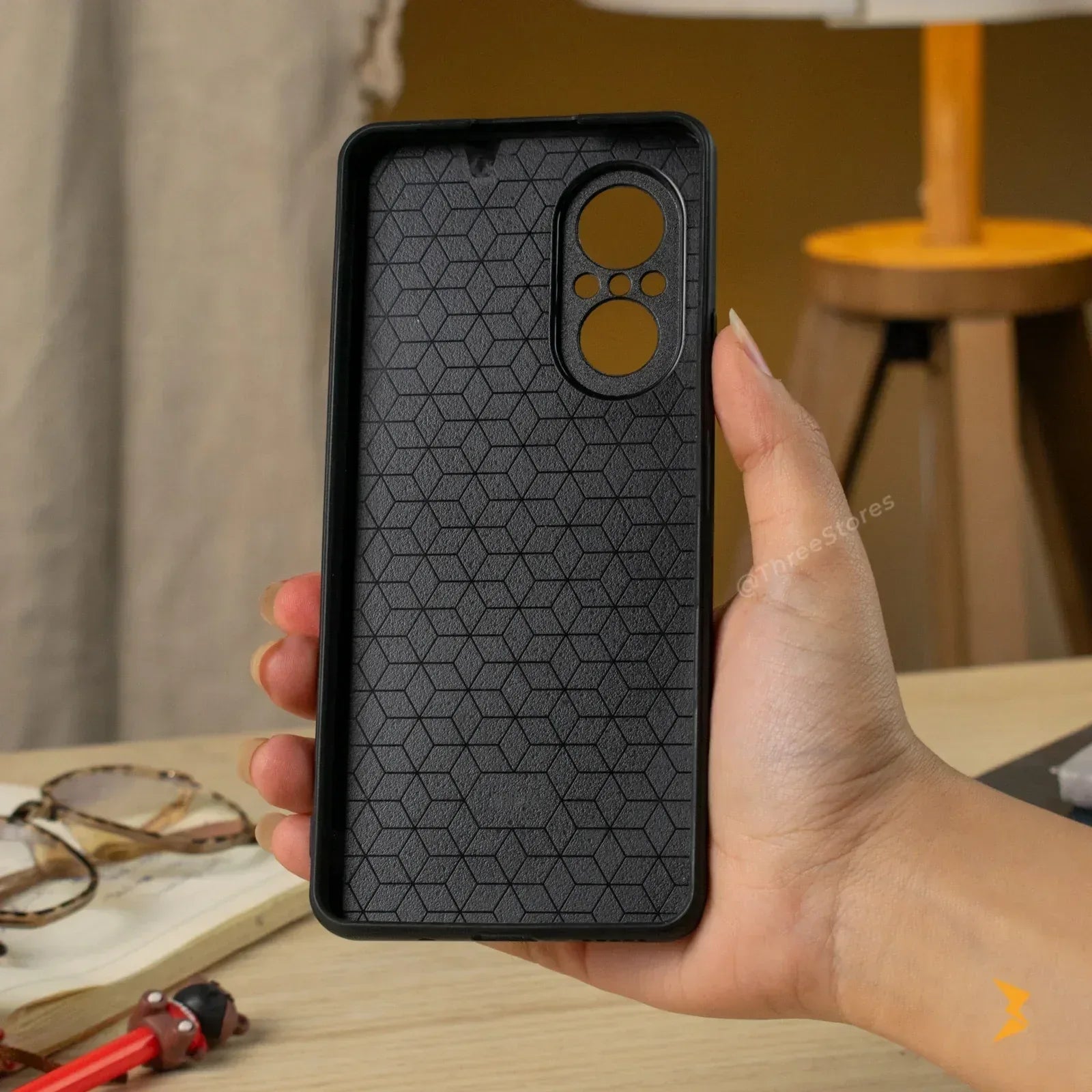 Cradle Leather Case Huawei Nova 9 SE - Three