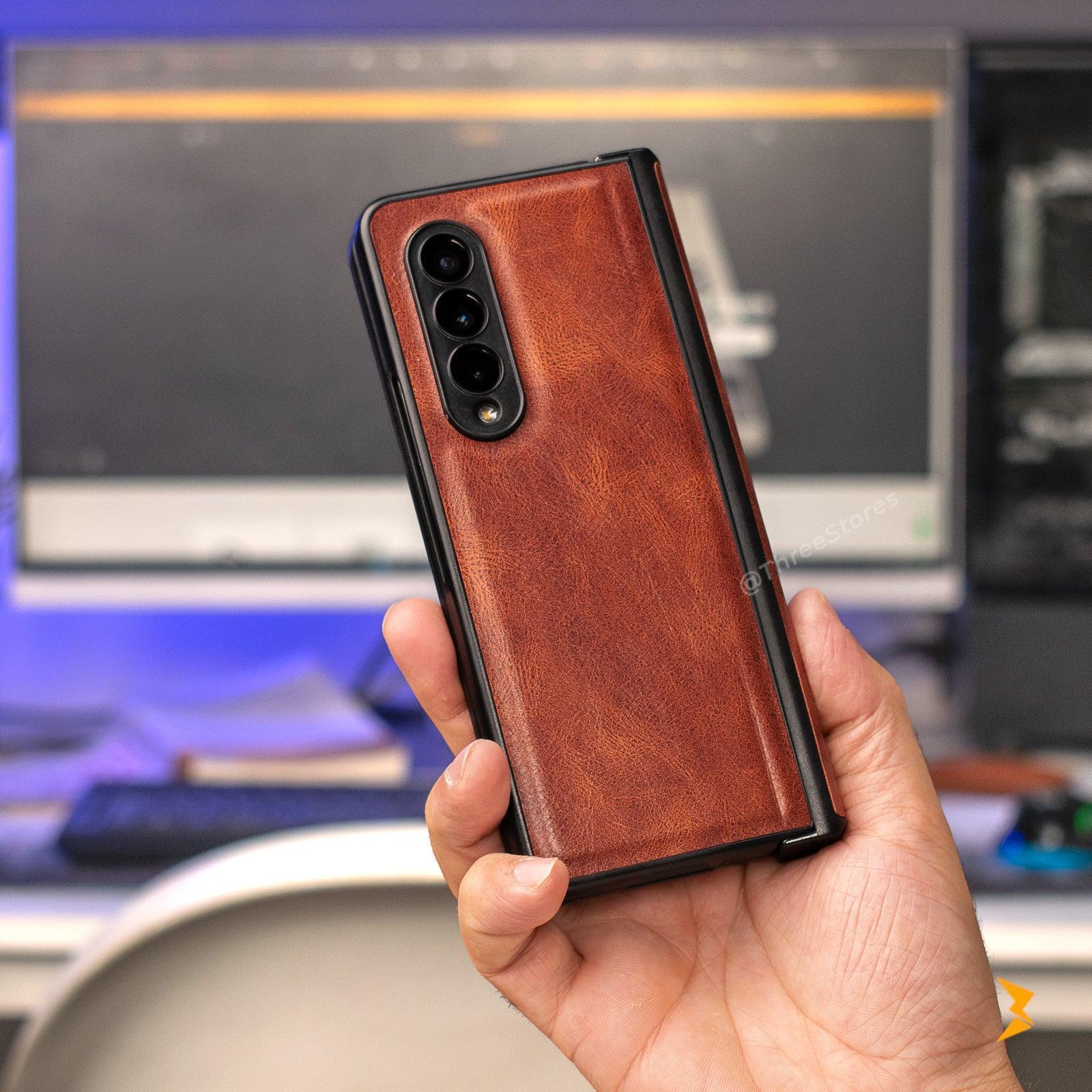 Buenos Leather Case Samsung Z Fold 4 - Three