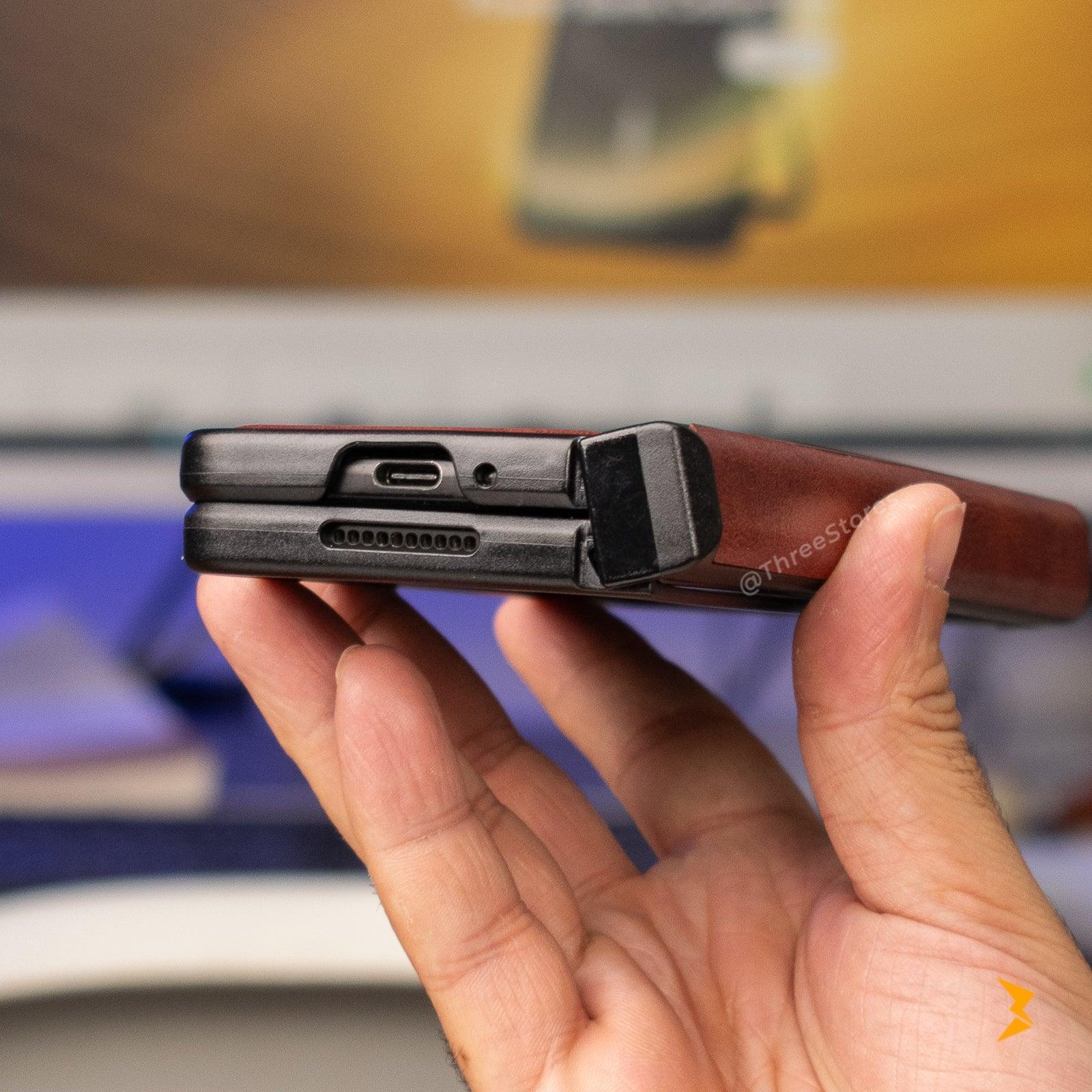 Buenos Leather Case Samsung Z Fold 4 - Three