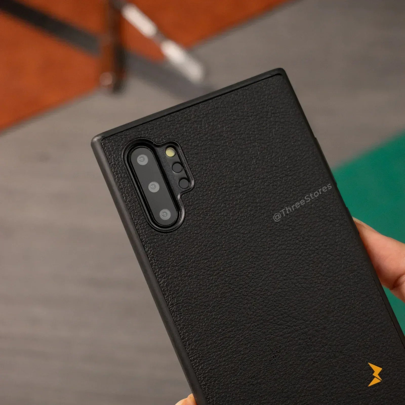 Prestige Leather Case Samsung Note 10 Plus - Three