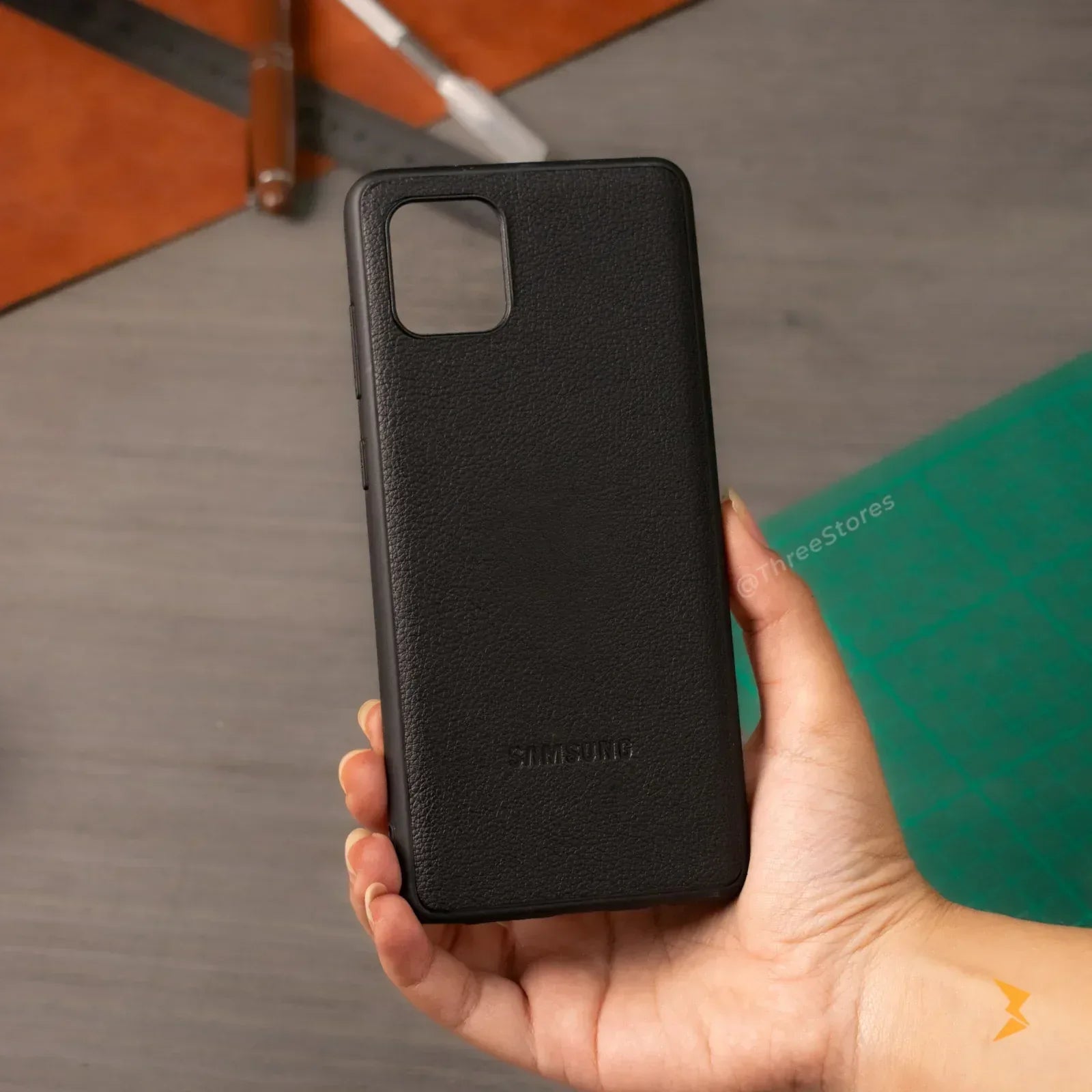 Prestige Leather Case Samsung Note 10 Lite - Three